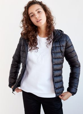 slim puffer coat