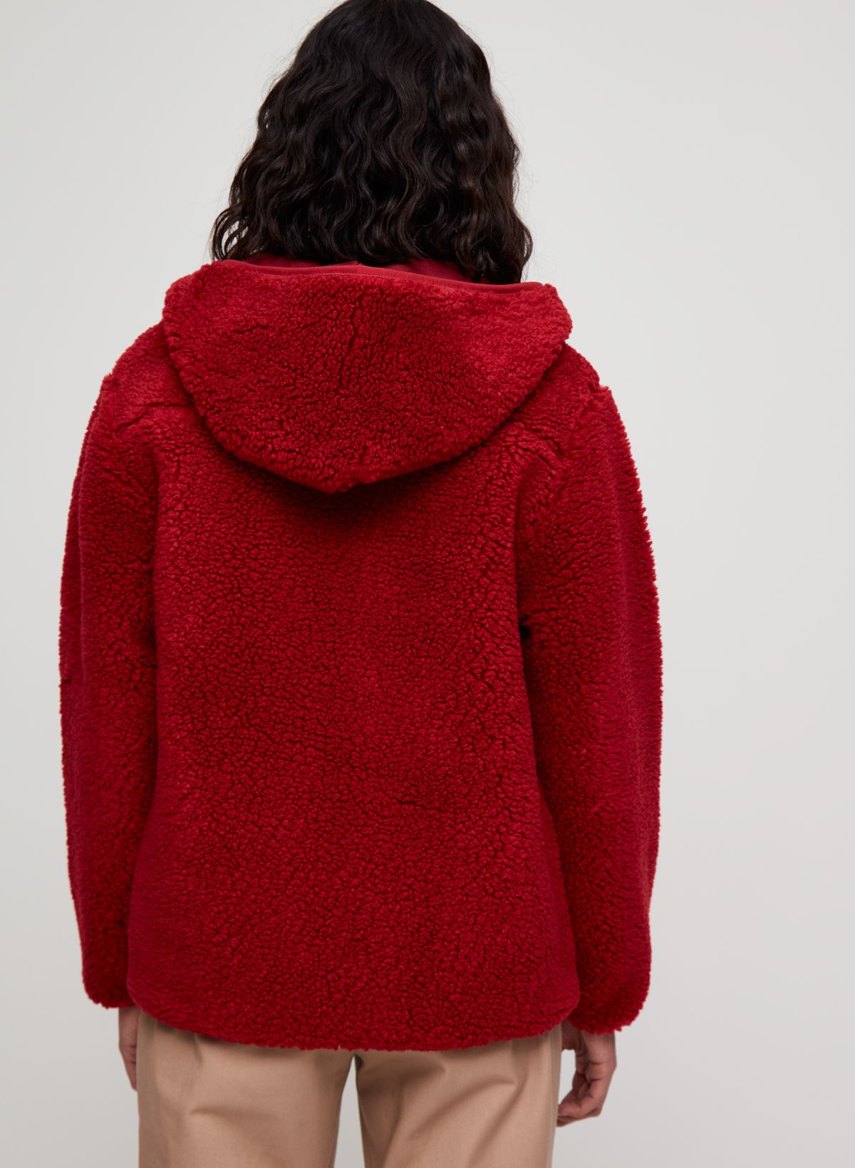 Tna SHERPA FLEECE HOODIE | Aritzia CA