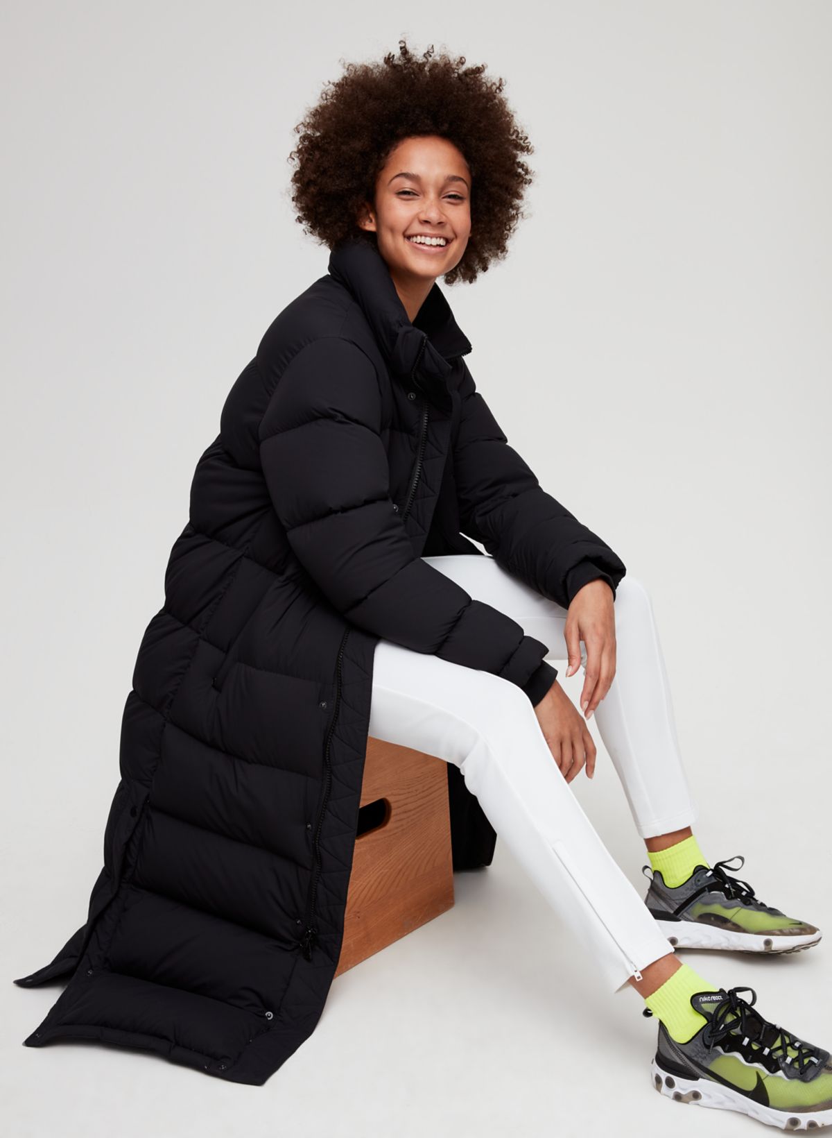 Aritzia long puffer outlet coat