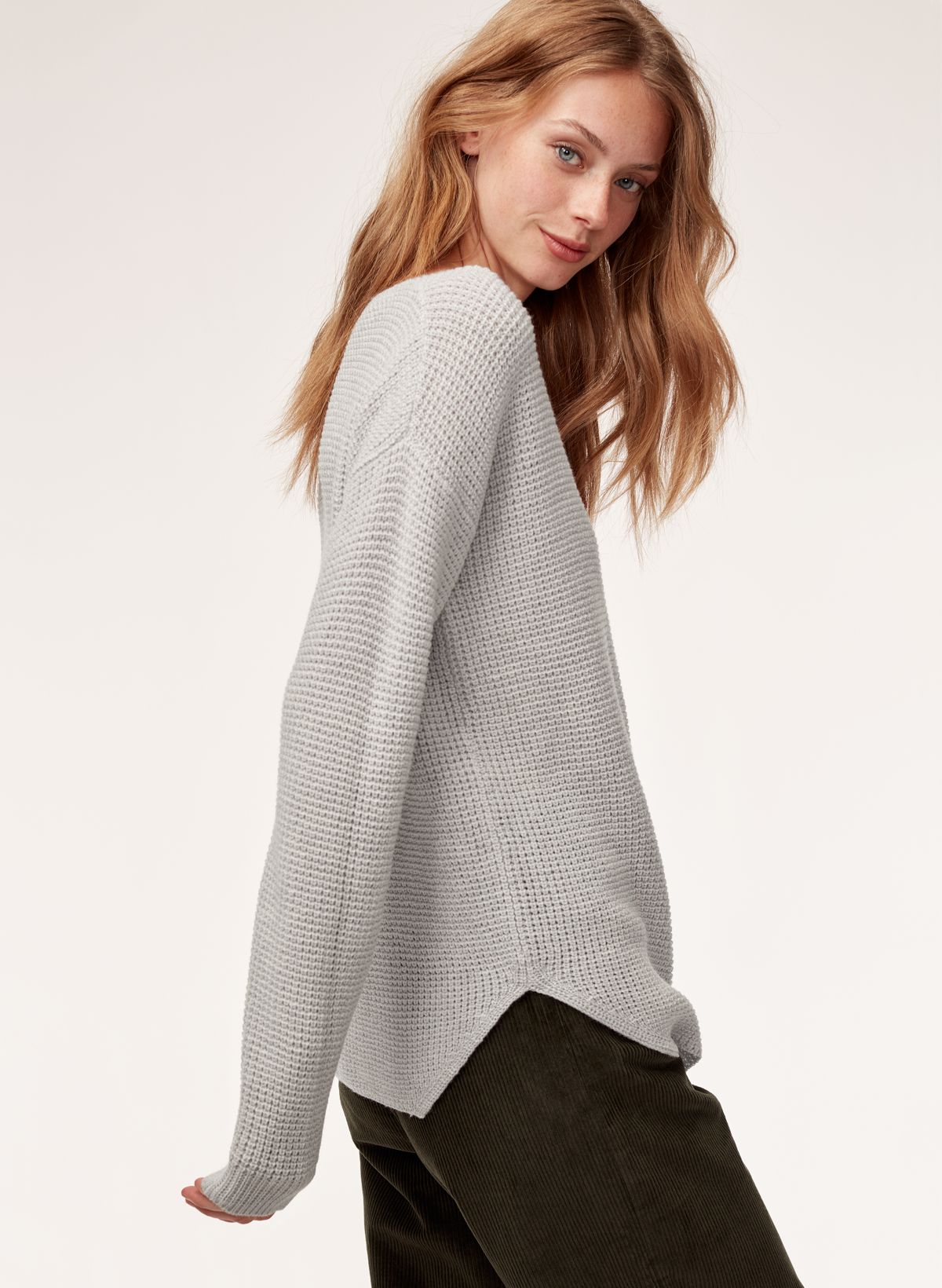 Aritzia 2025 grey sweater