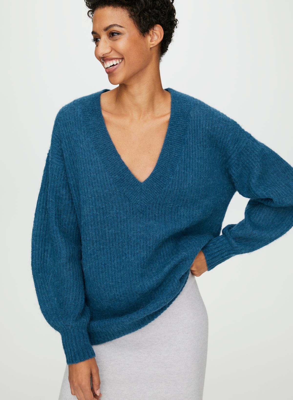 Aritzia 2025 blue sweater