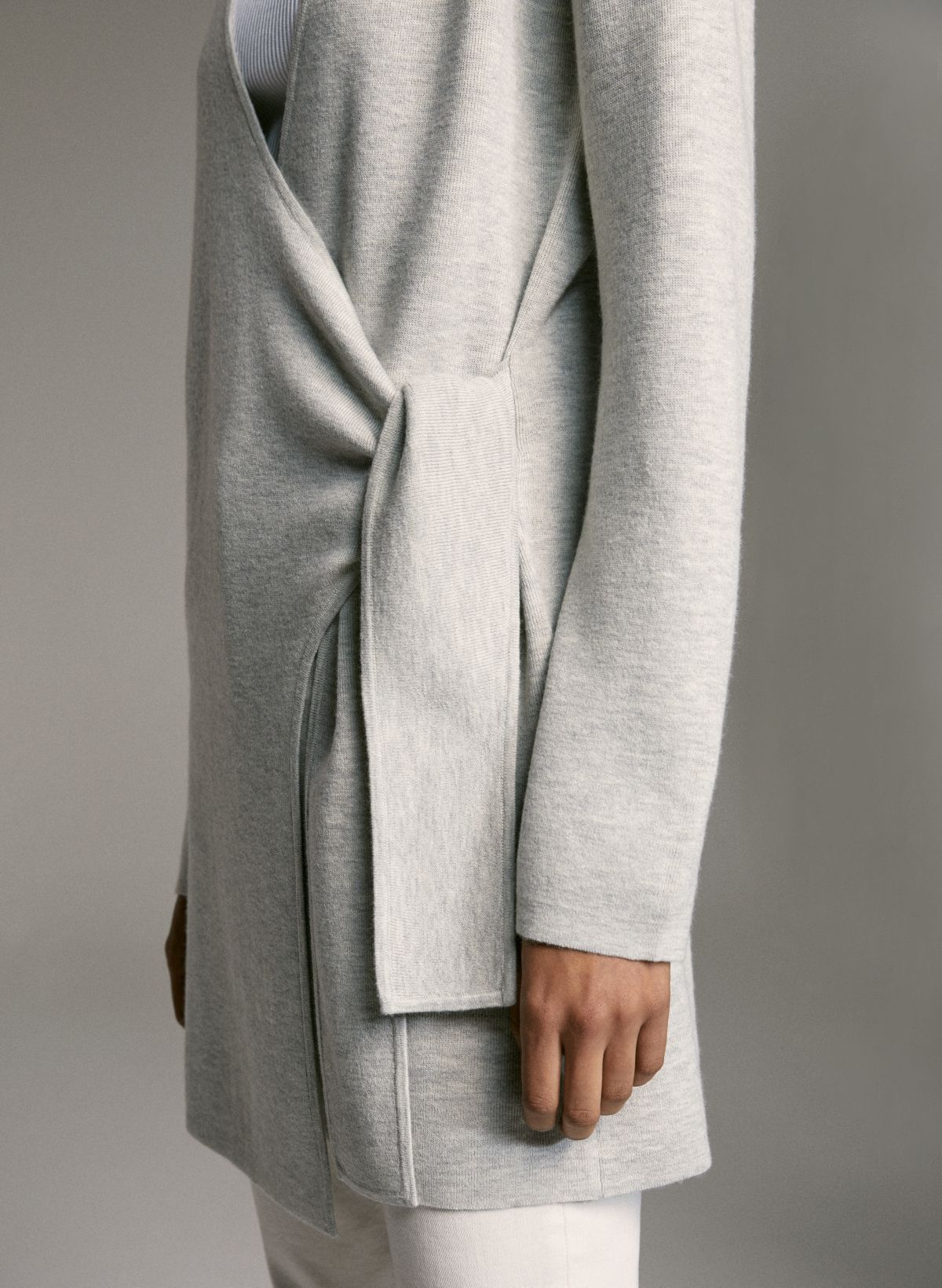 Aritzia hot sale grey cardigan