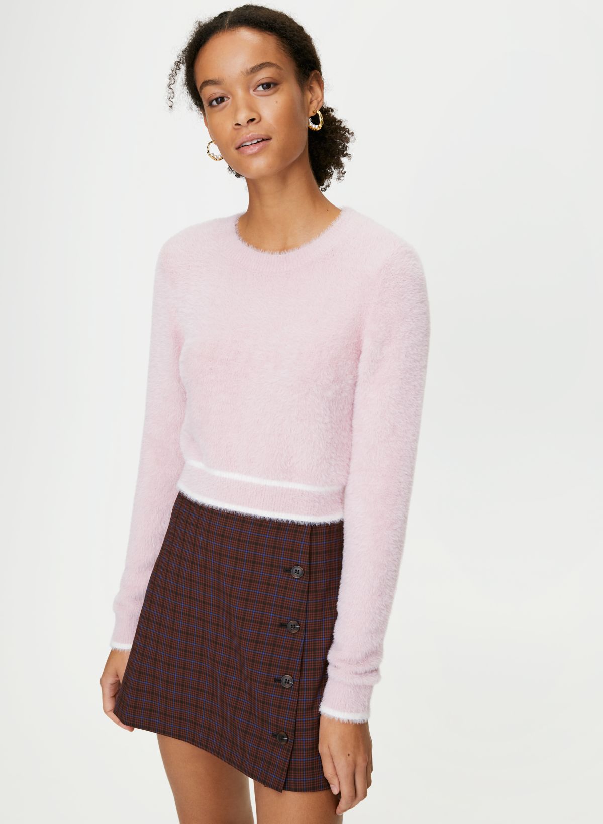 Aritzia hot sale fuzzy sweater