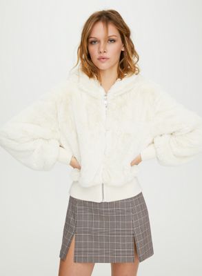 sunday best faux fur coat