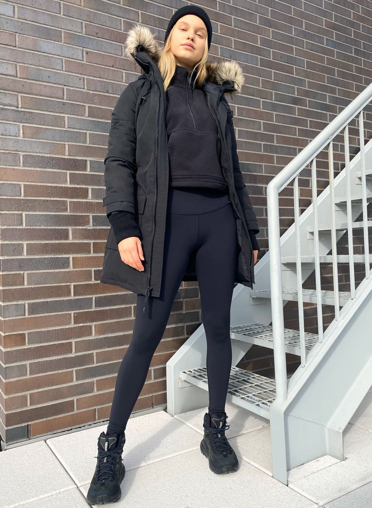 Athleta Sophia Street Moto Leggings In Black XS