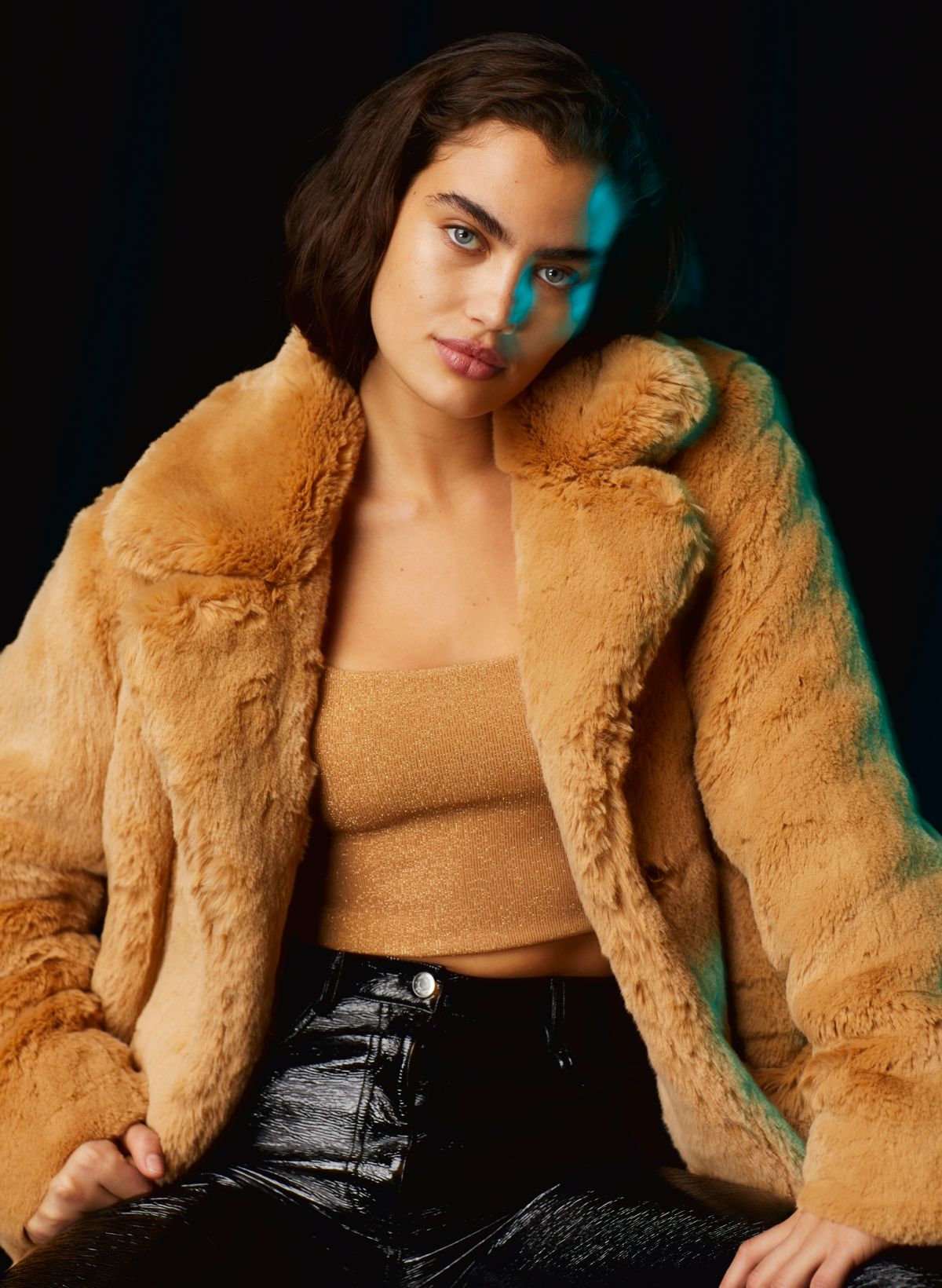 Wilfred MUSE FAUX FUR COAT