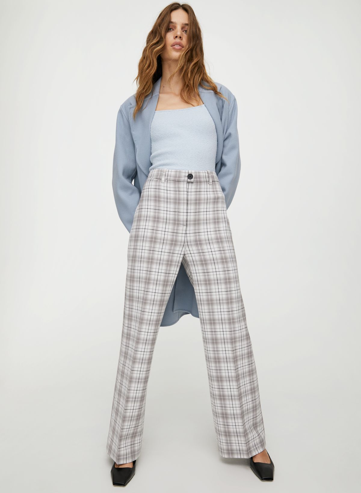 Wilfred FRANCESCA CHECK PANT | Aritzia US