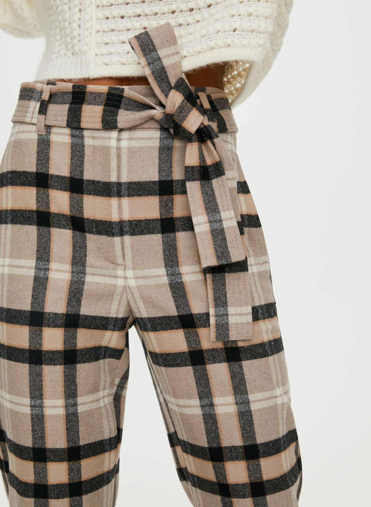 Aritzia hot sale plaid pants