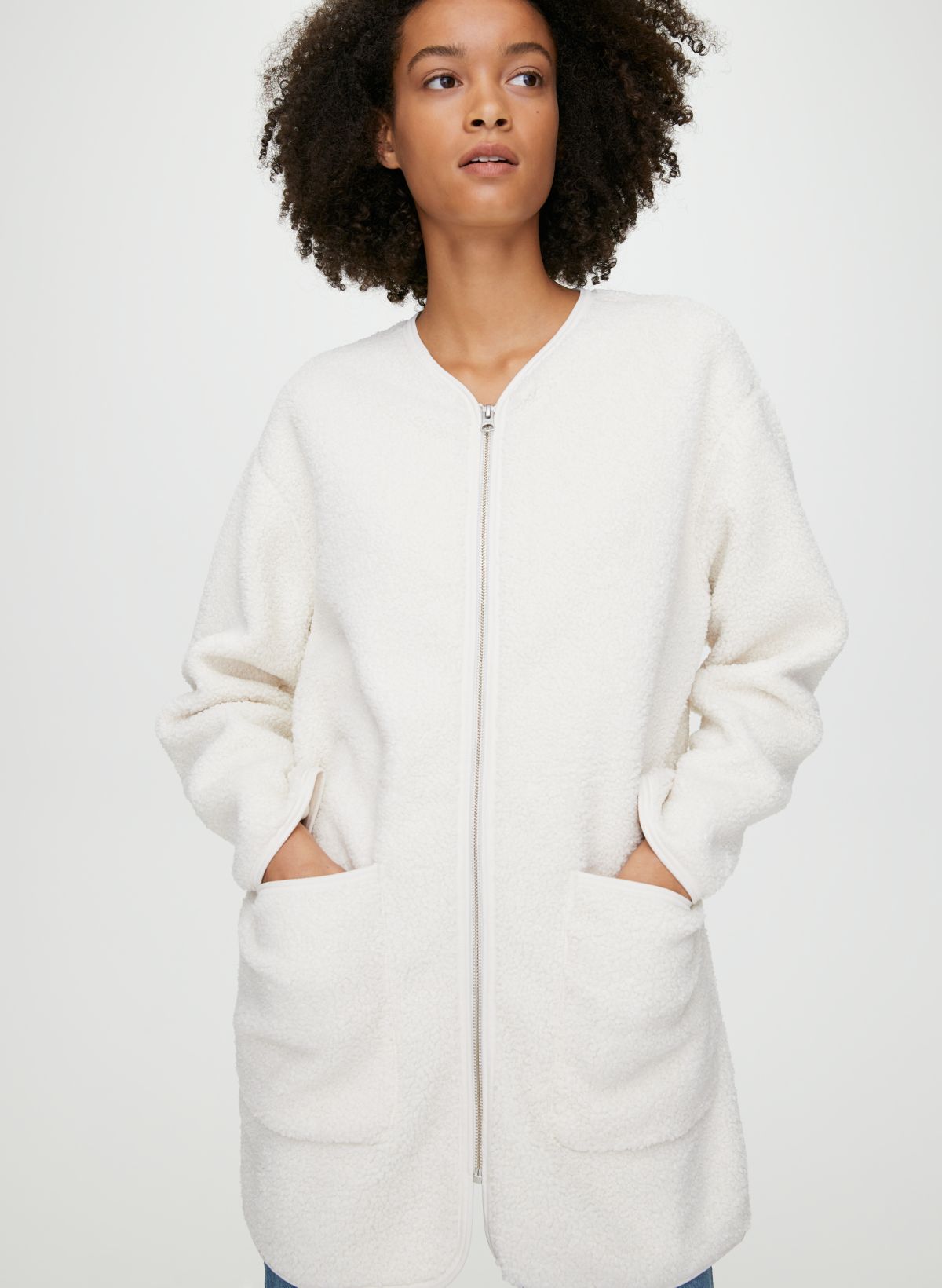 Sherpa jacket aritzia sale