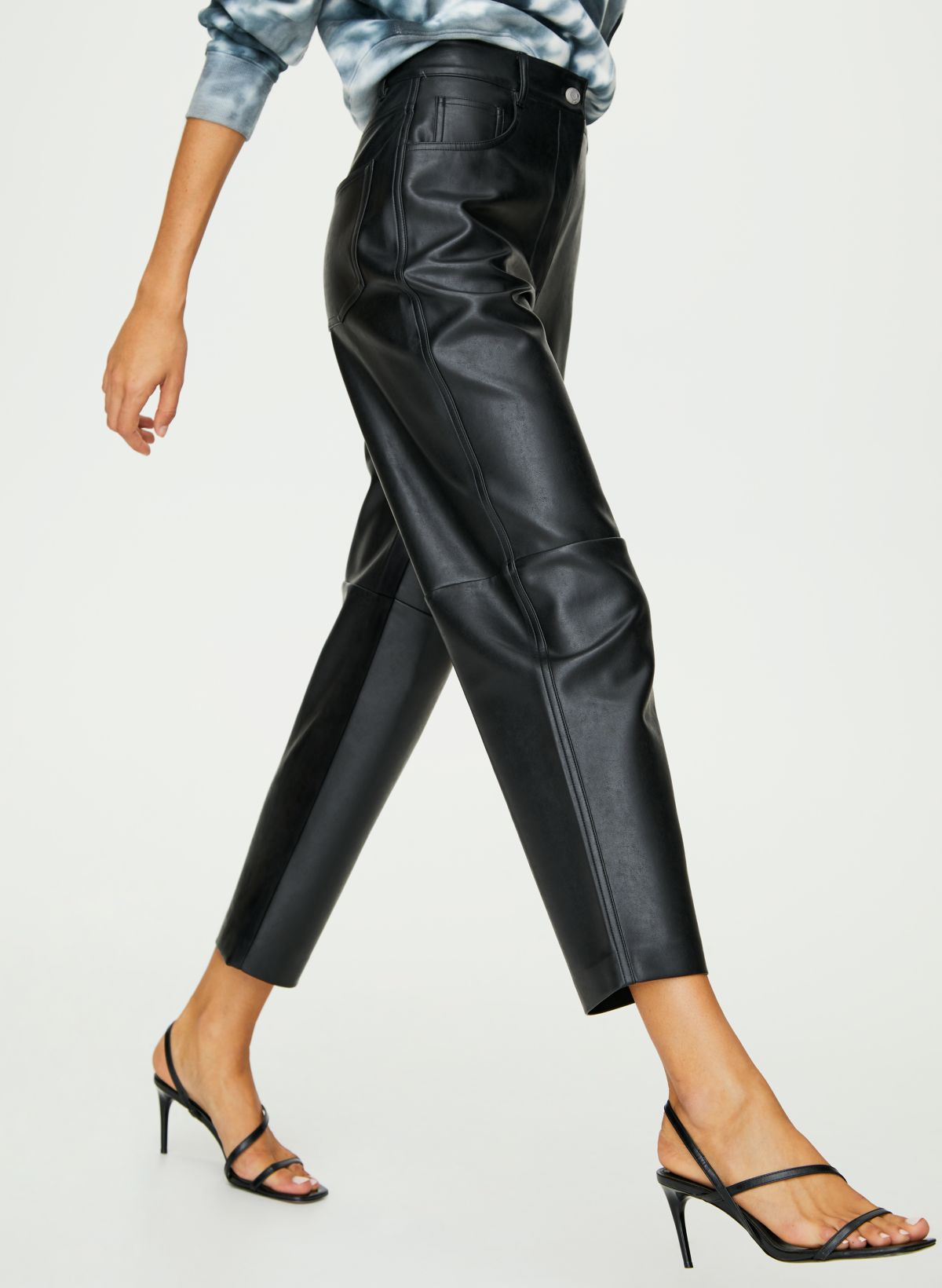 Aritzia faux store leather pants