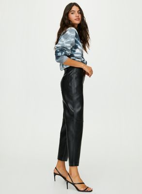 aritzia leather pants