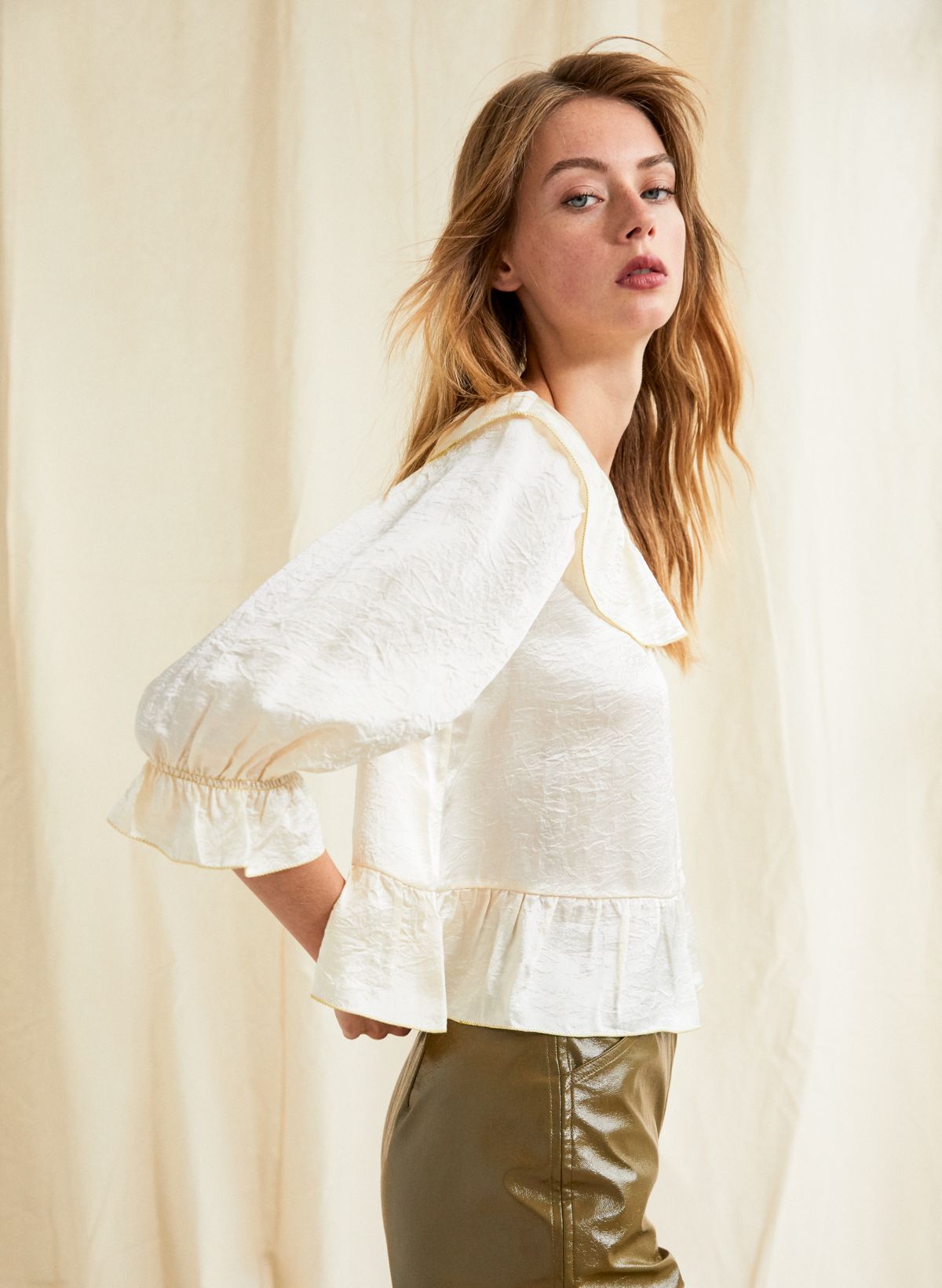 Le Fou Wilfred CHA CHA BLOUSE Aritzia CA