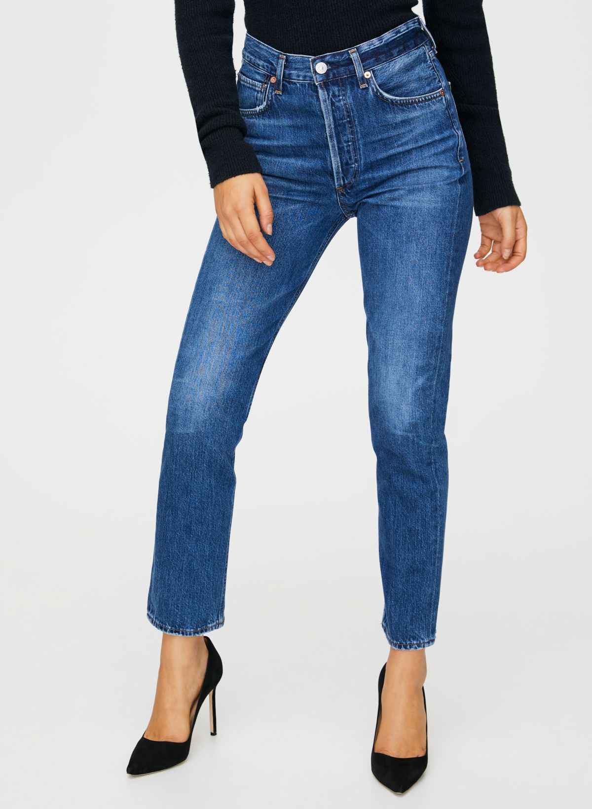 Citizens of Humanity Charlotte High Rise Straight Jeans