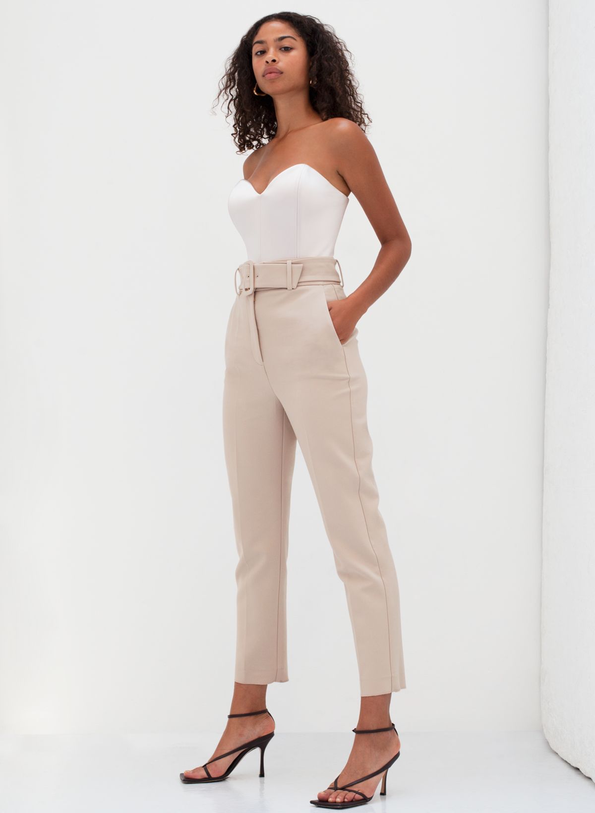 Aritzia Babaton Contour '90s bodysuit light denude size small - $40