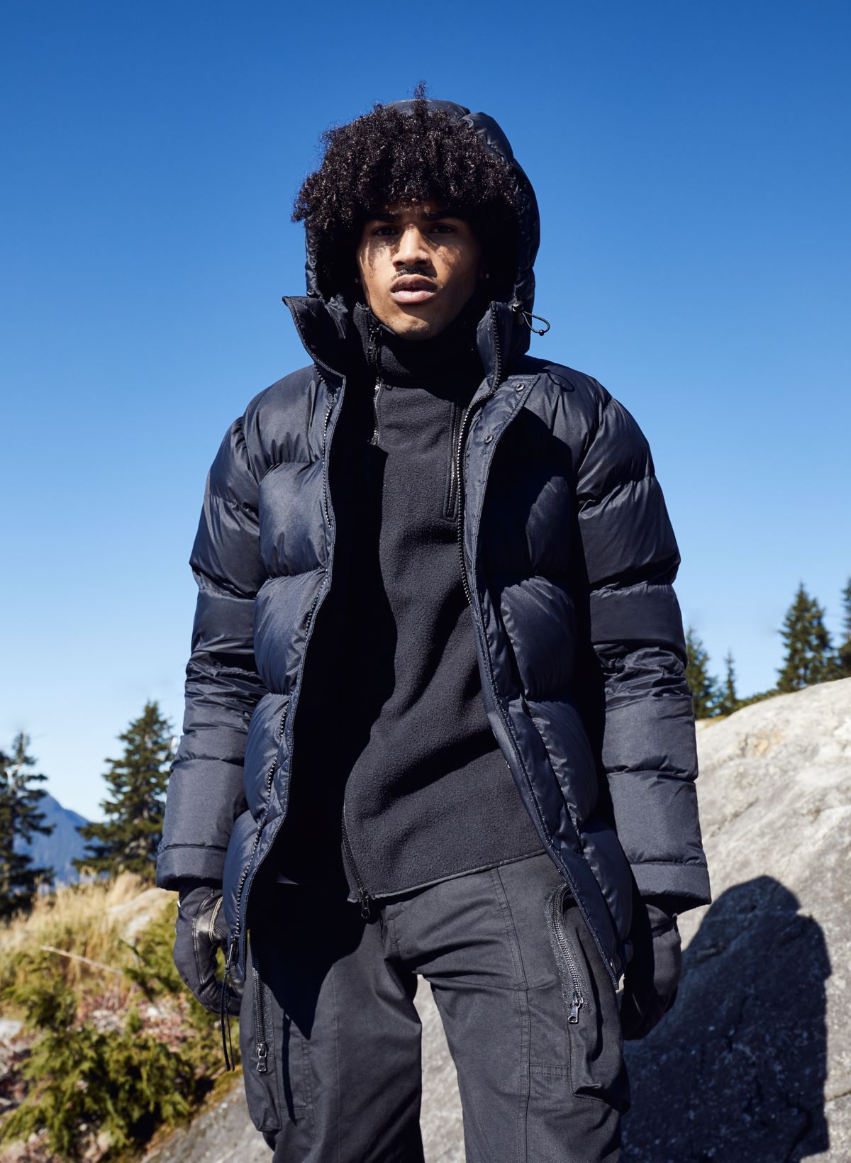 Tna store mens puffer