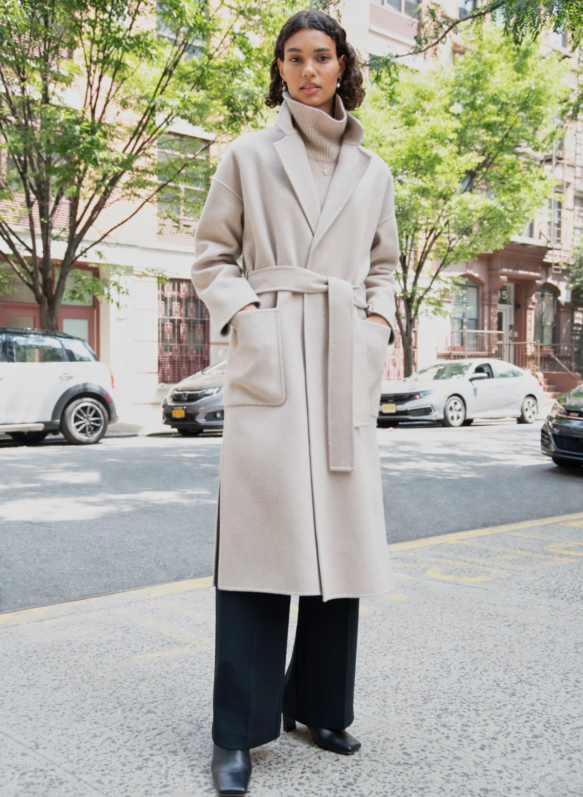 Aritzia long coat sale