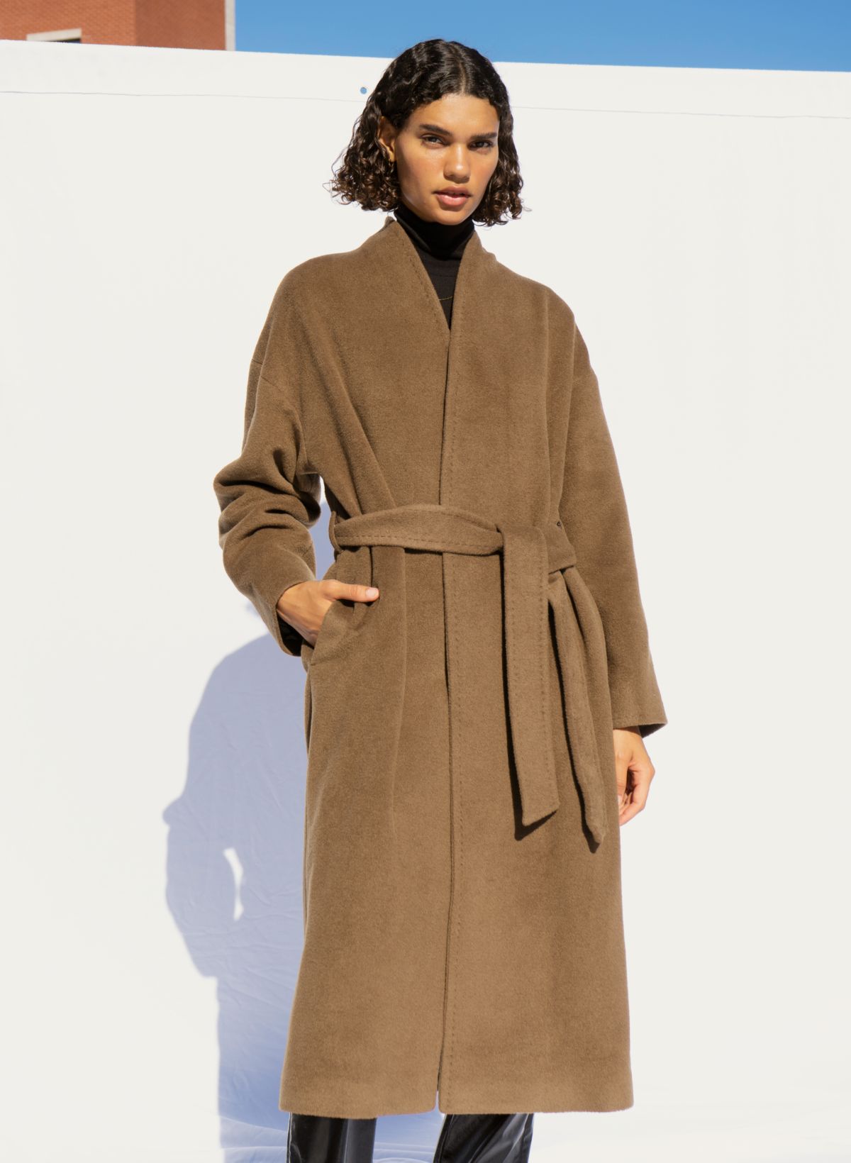 Aritzia wilfred wool on sale coat