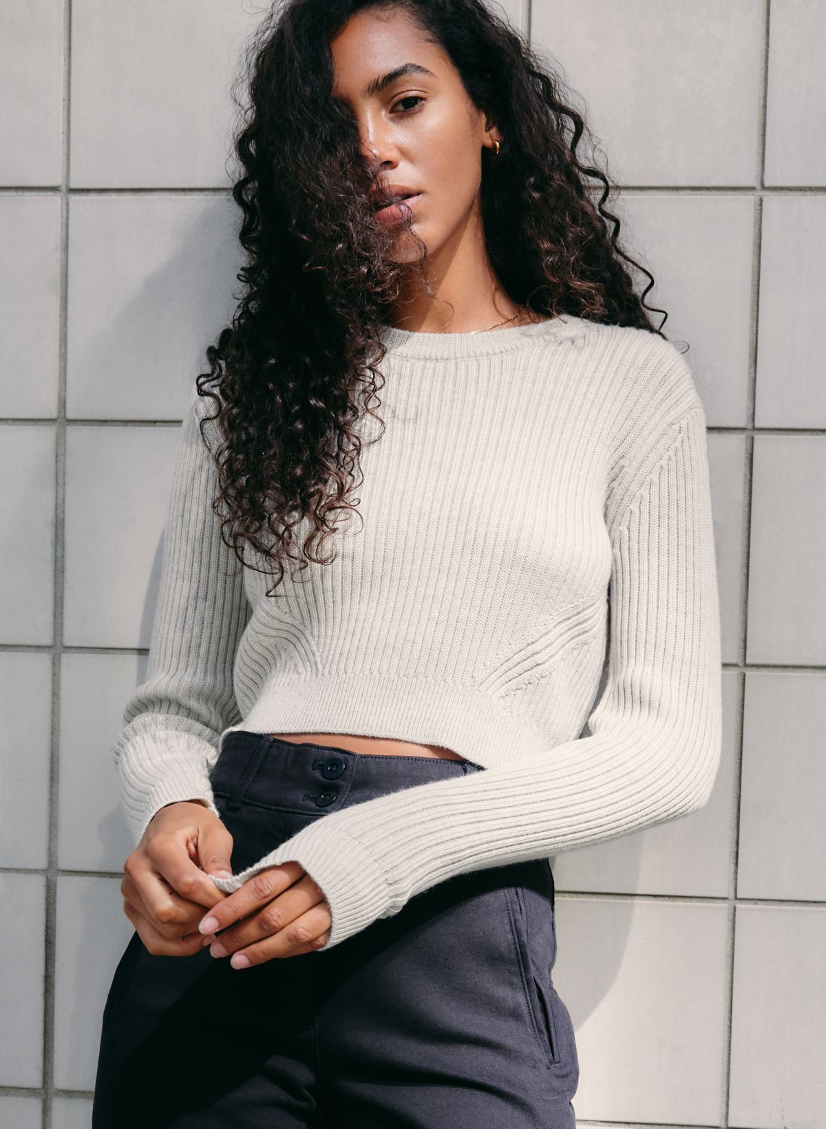 Cashmere Crewneck Sweater - Harper + Jones