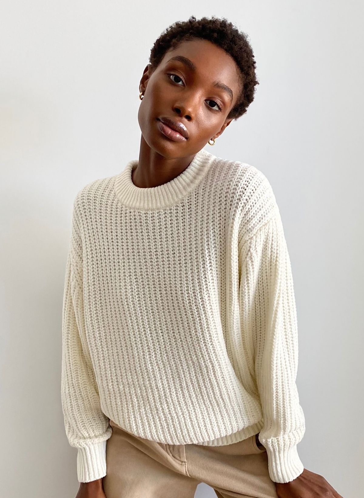 Wilfred Free ESSENTIAL CHENILLE SWEATER | Aritzia US