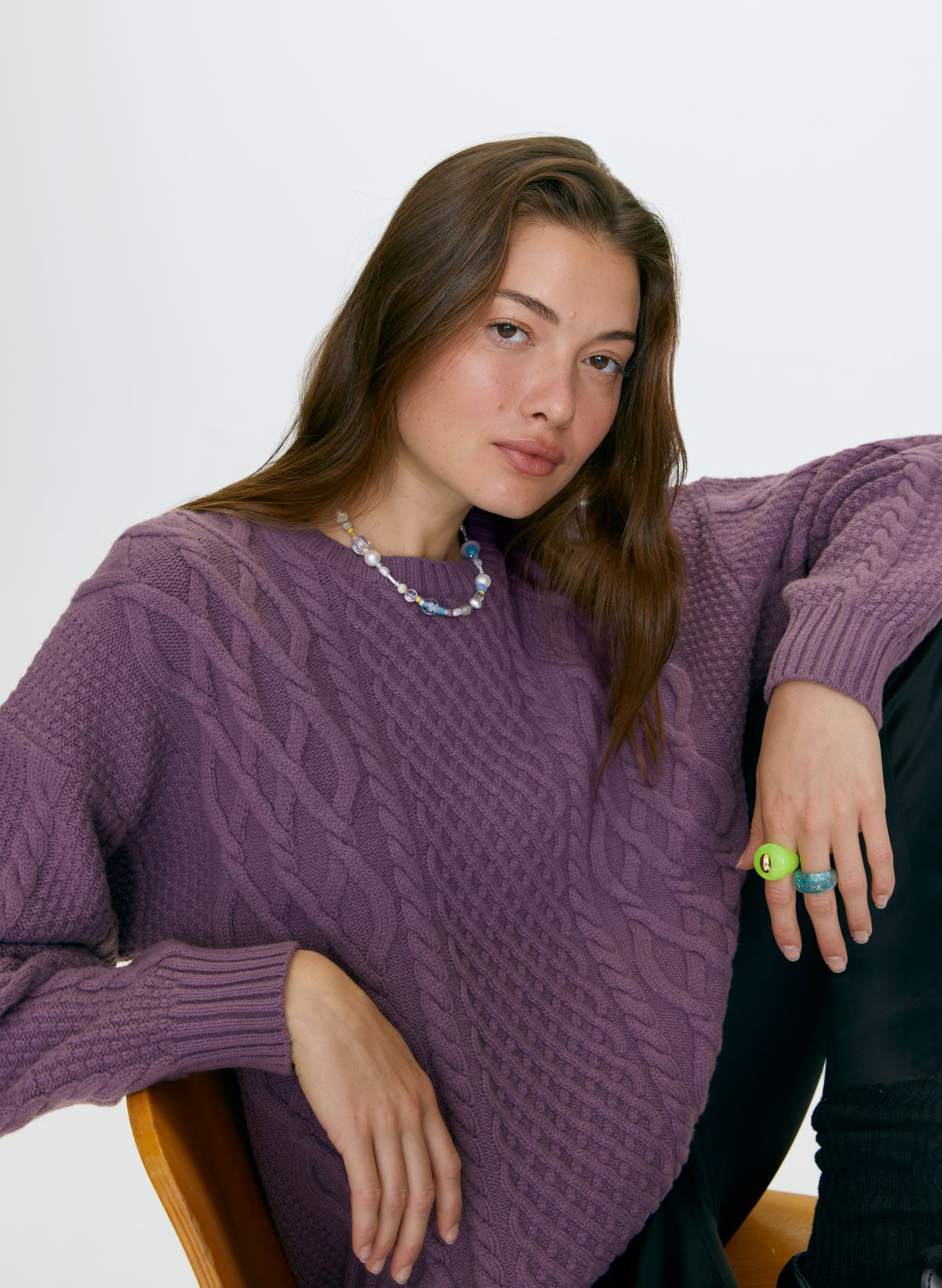 Waffle Knit Sweater – Plum Crazy & Beautiful Boutique