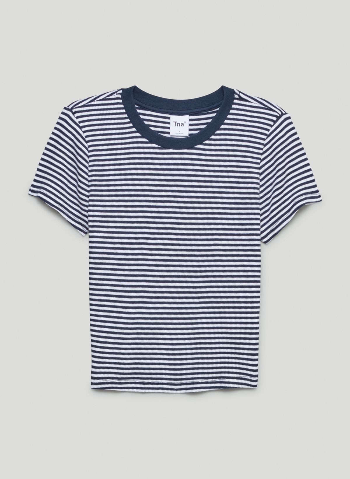 Tna Ribbed Cropped T-Shirt | Aritzia Ca