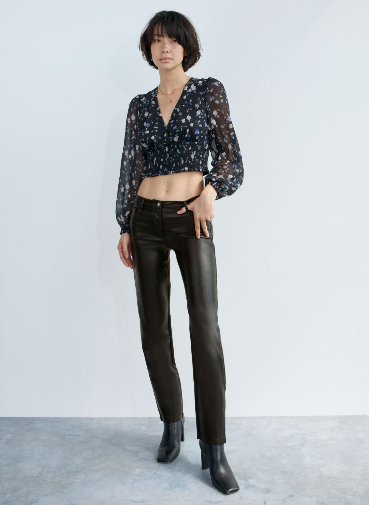 flare leather pants – Live & Bloom