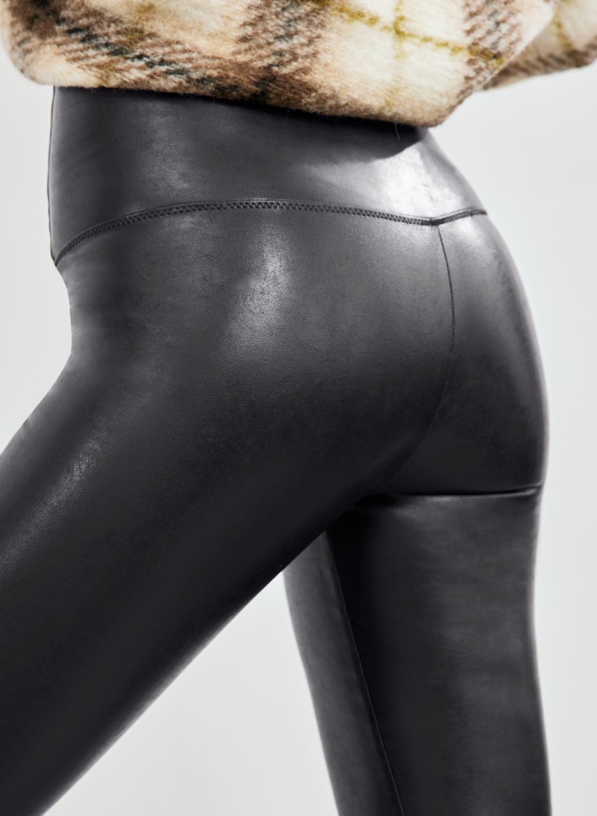 Lisa Faux Leather Leggings Black – Verso