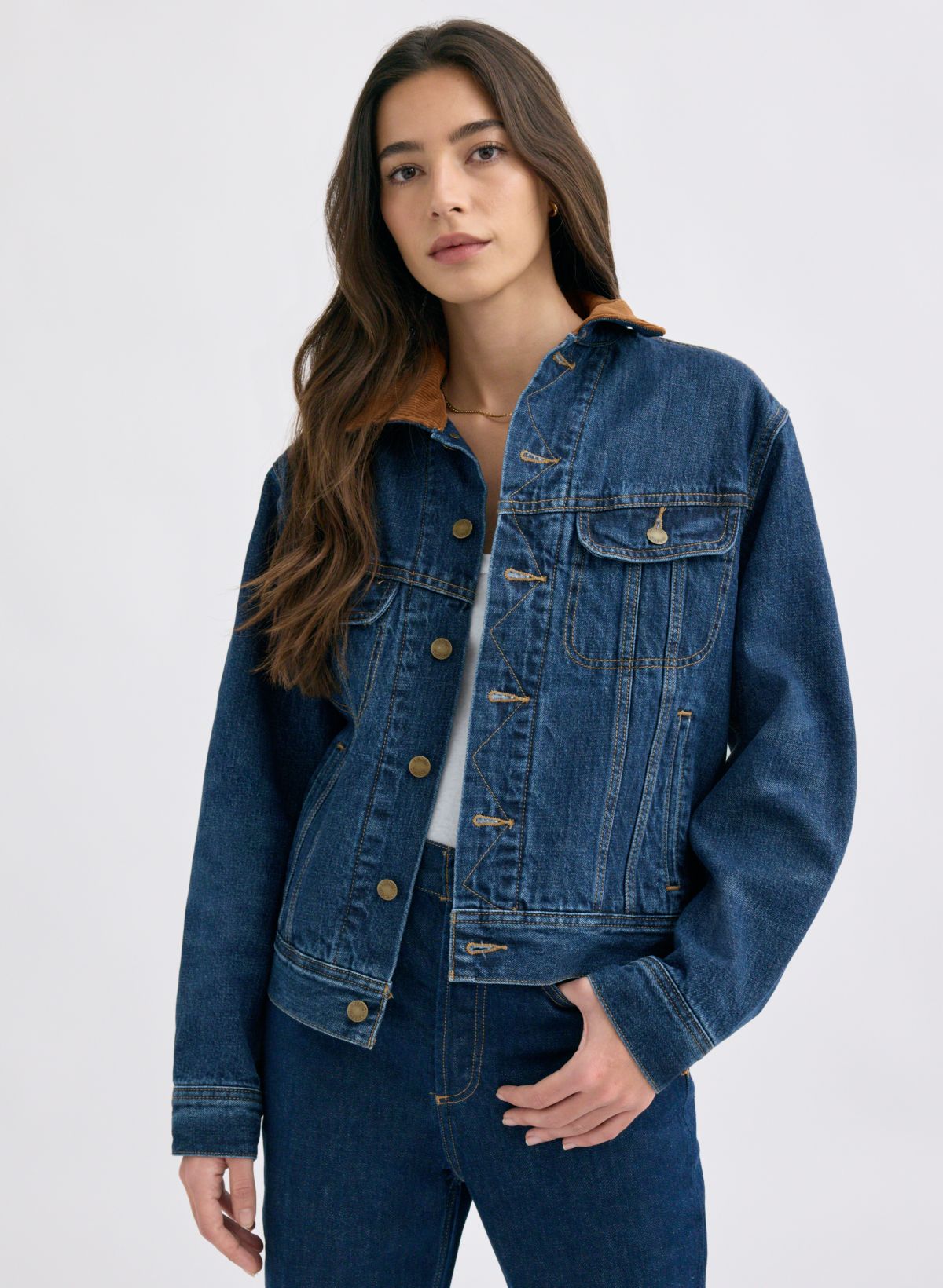 Denim Forum THE MONROE STORM RIDER JACKET | Aritzia CA