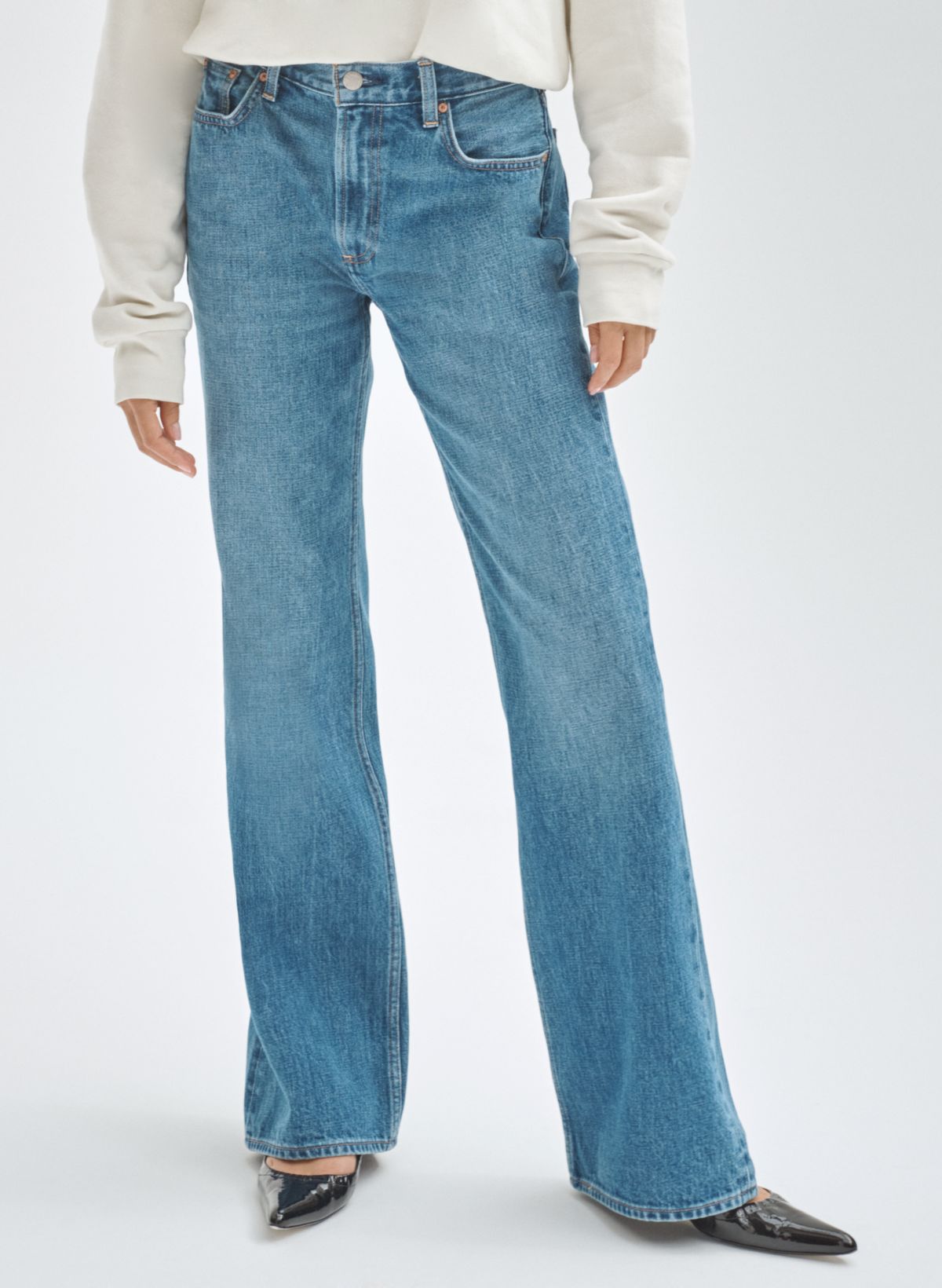 Aritzia store flare jeans