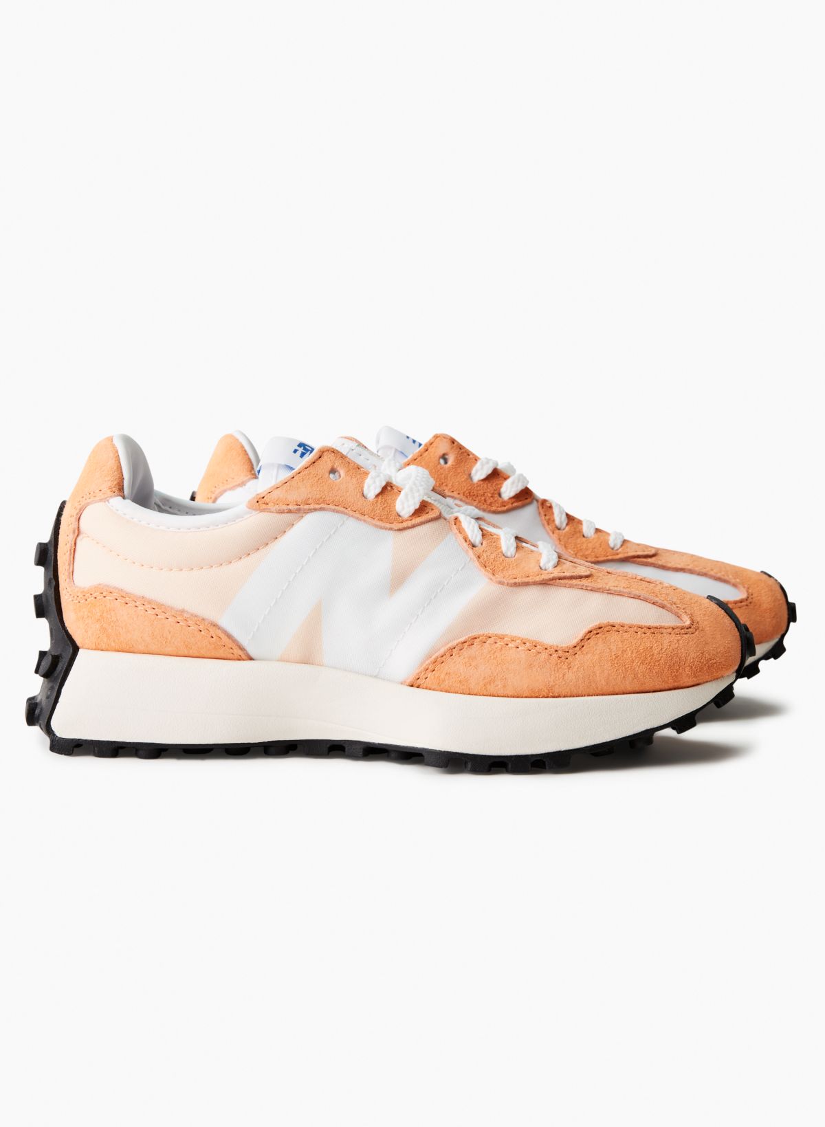 NEW BALANCE 327, Orange Women's Sneakers