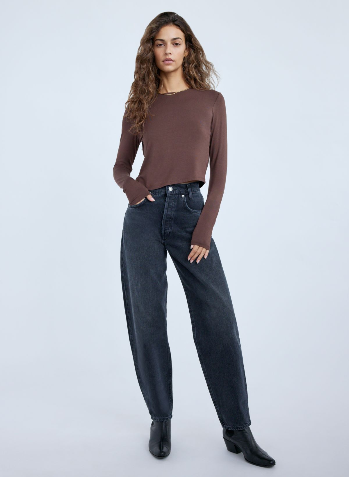 AGOLDE TAPERED BAGGY JEAN Aritzia CA