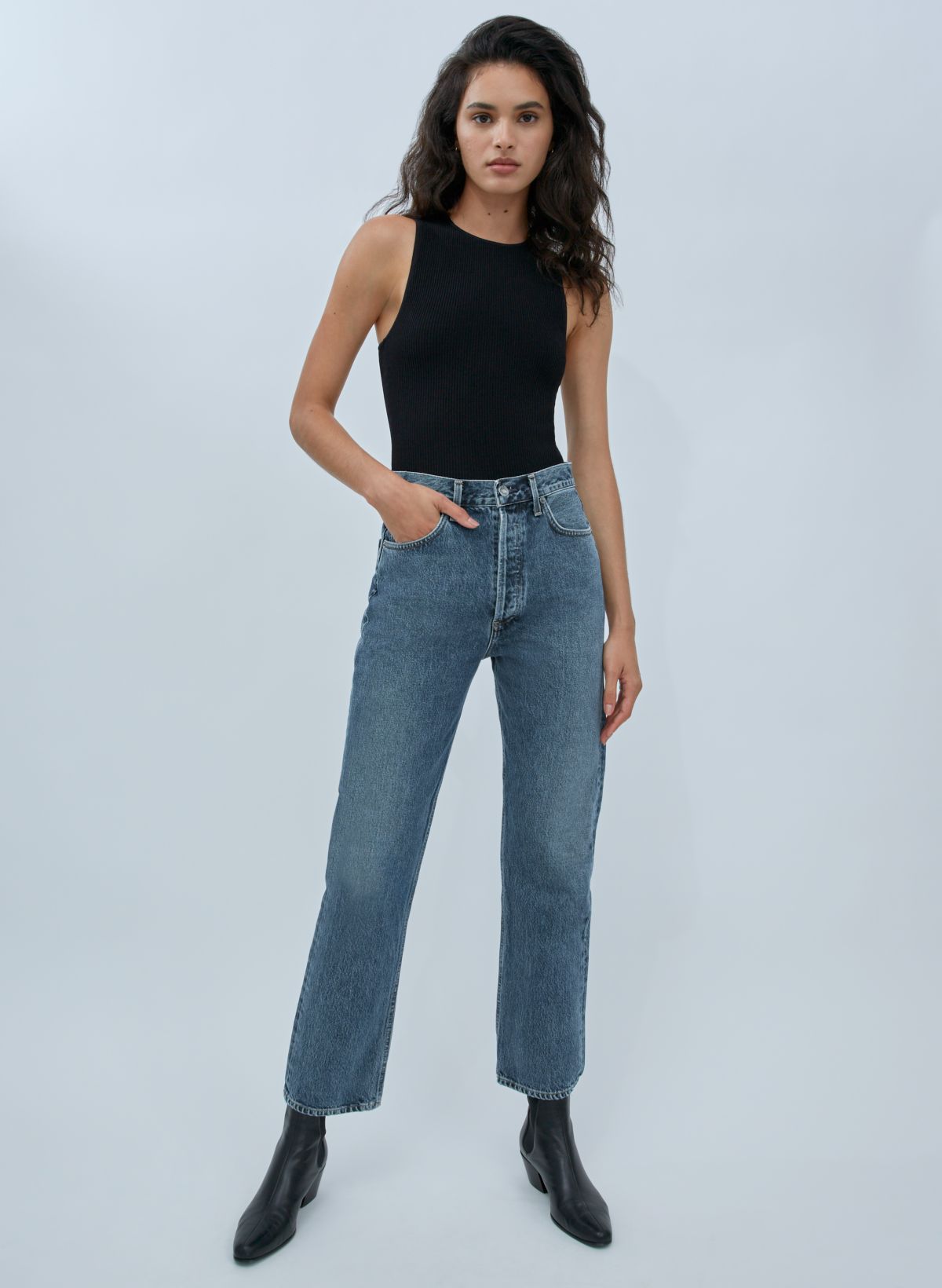 90's Pinch Waist Jean – Jenni Kayne