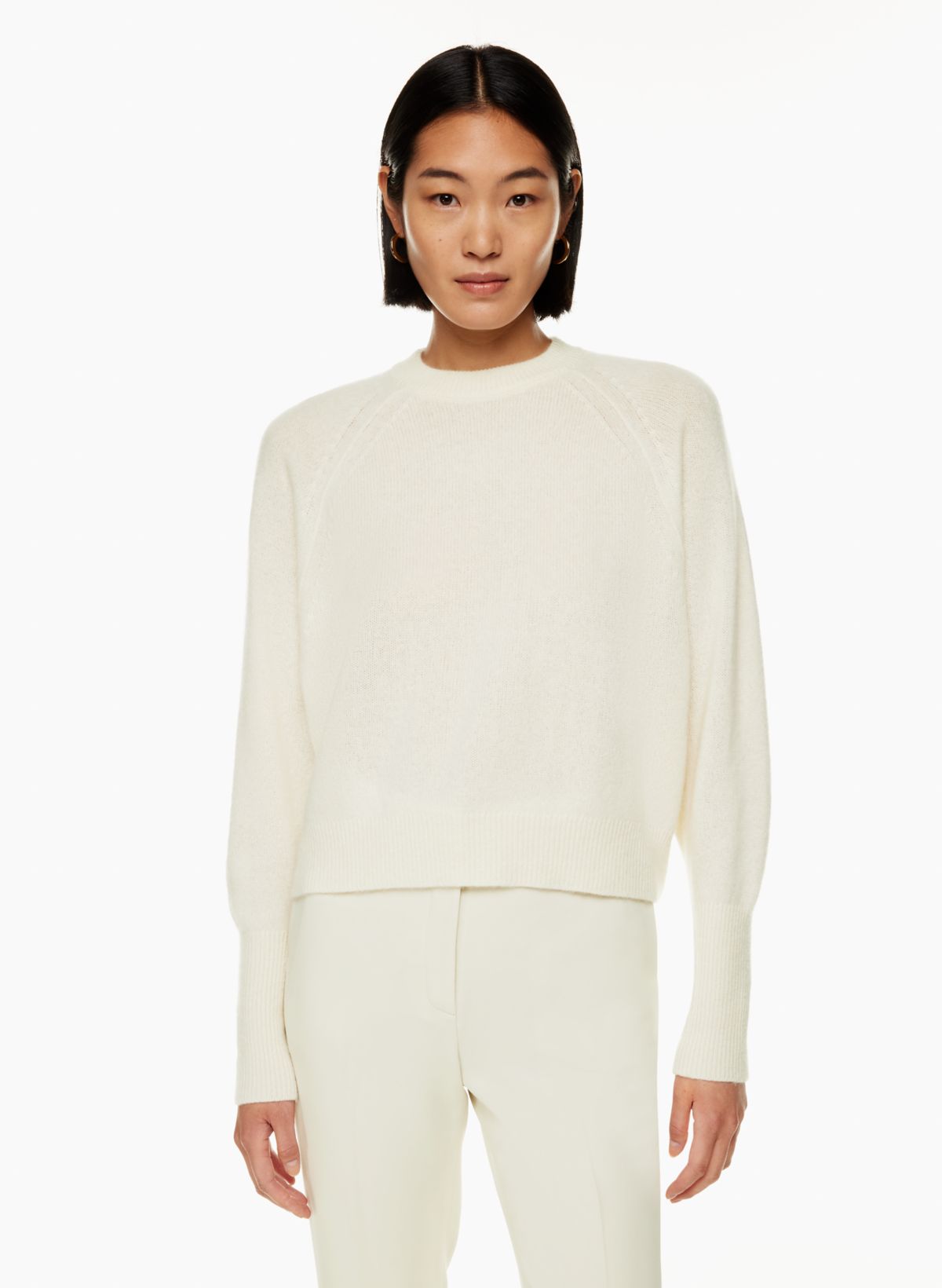 The Group by Babaton LUXE CASHMERE CREWNECK SWEATER