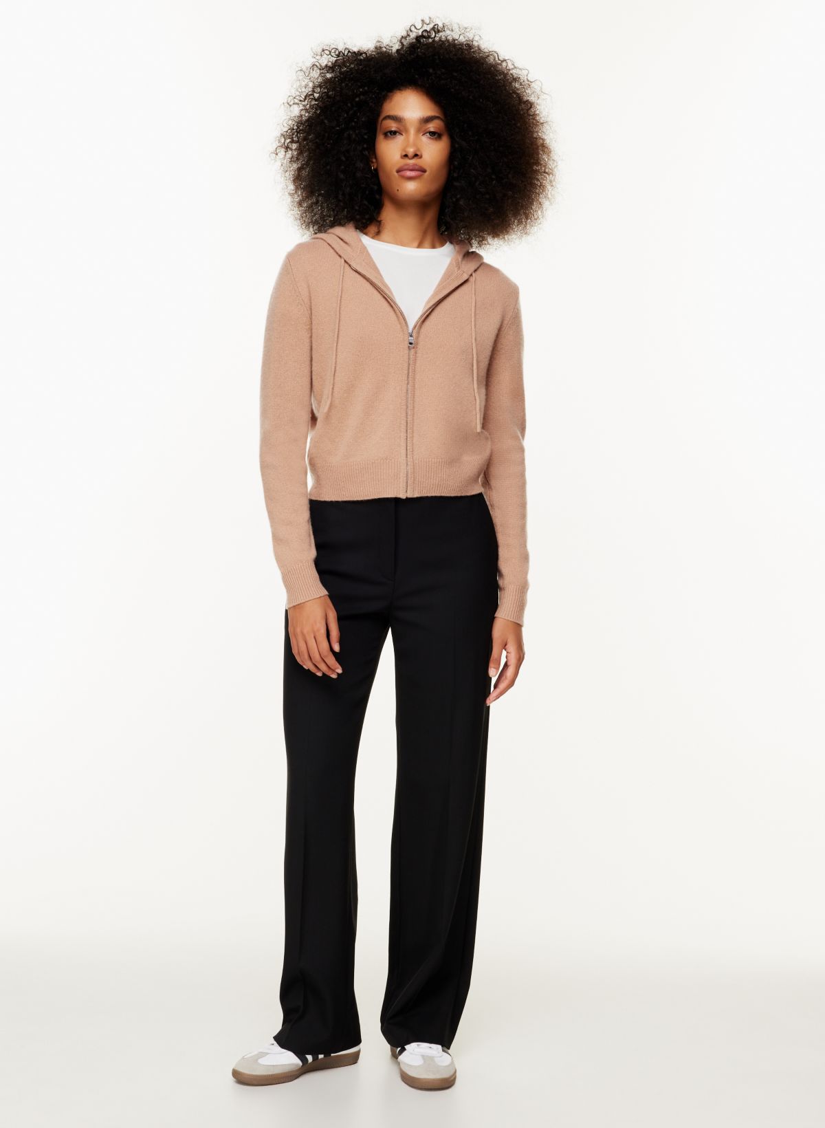 The Group by Babaton LUXE CASHMERE ZIP-UP | Aritzia US