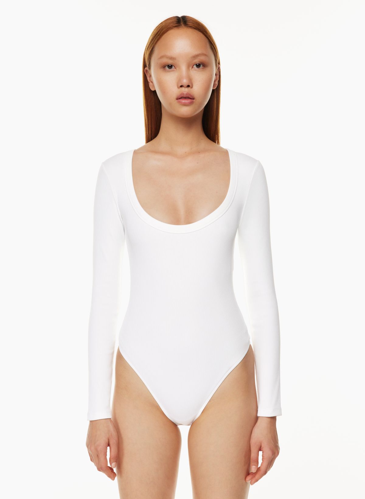 Long Sleeve Scoop Neck Bodysuit