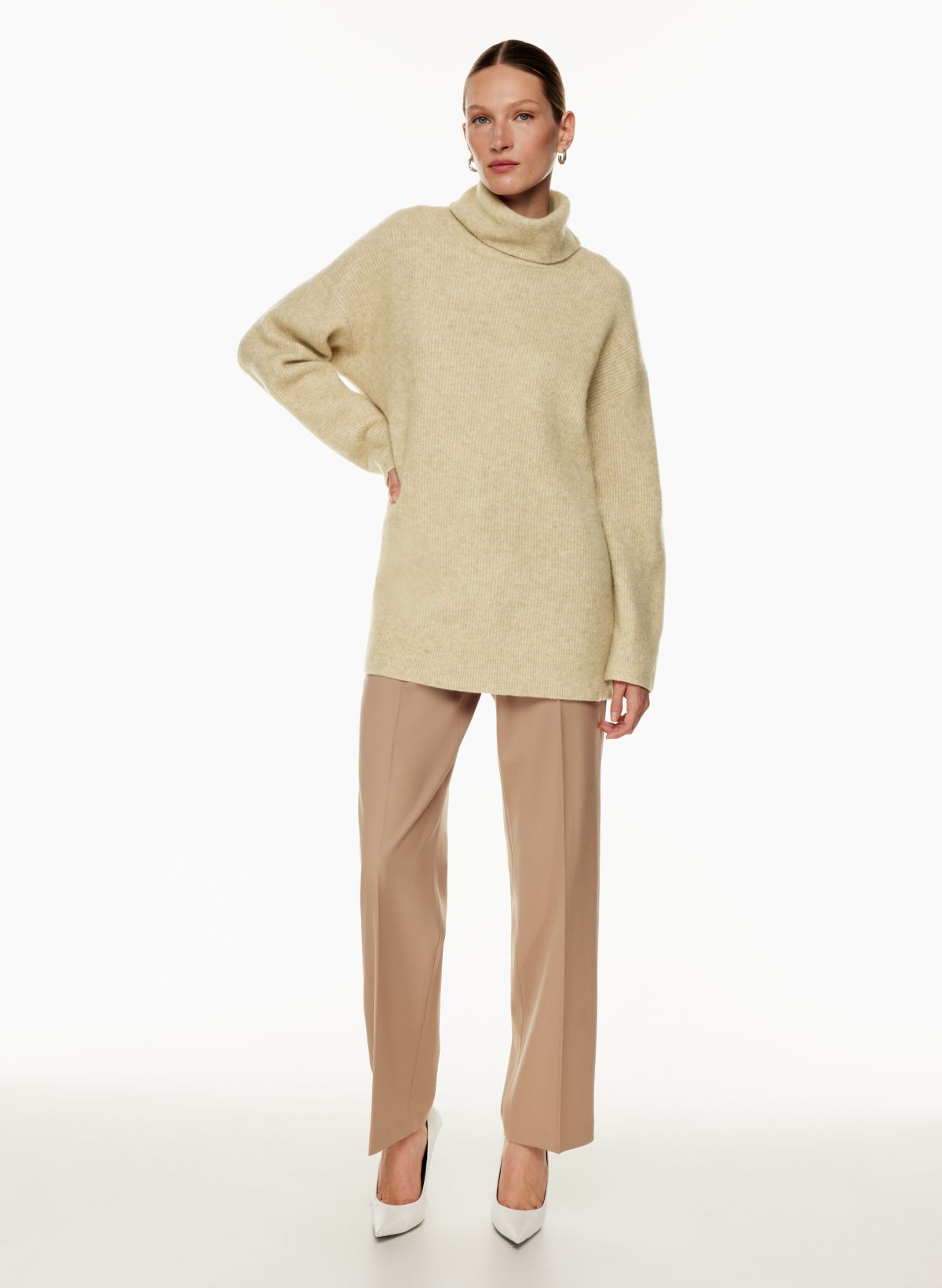 Bearclaw Turtle Neck Sweater / Butternut