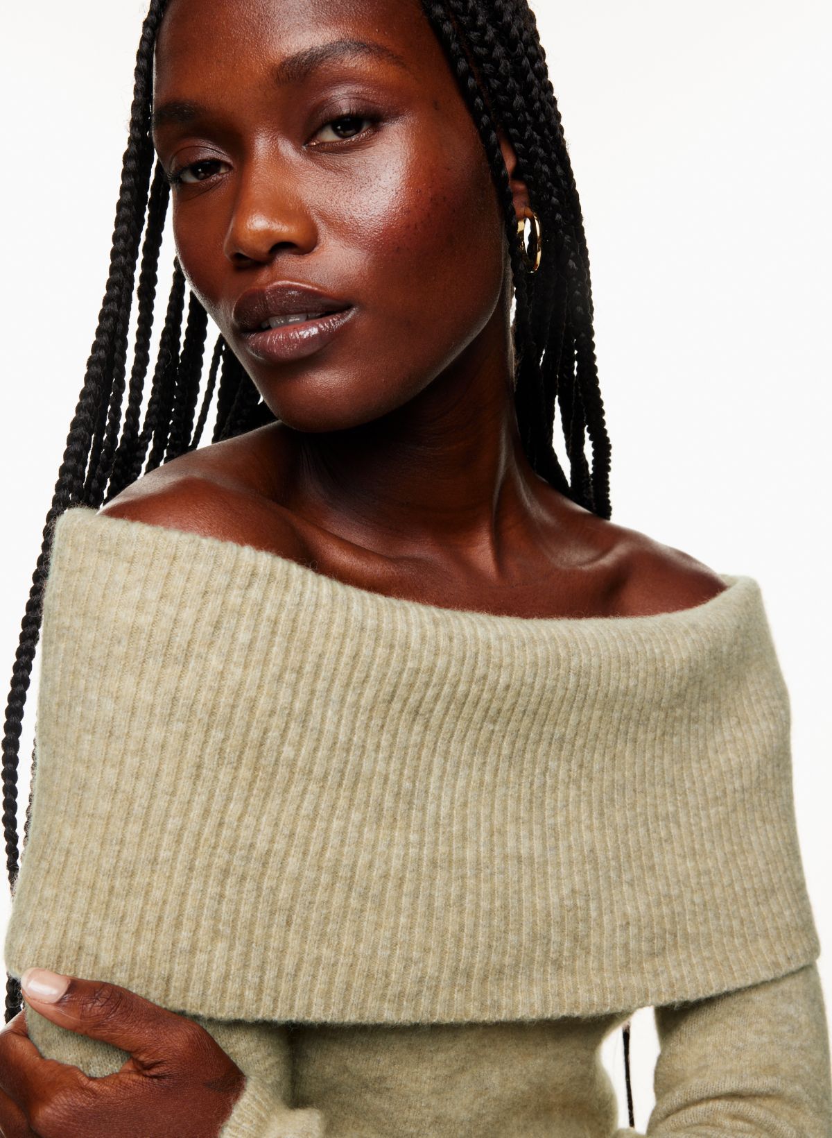 Bulk-buy African Style Women off Shoulder Shirts Flare Sleeve