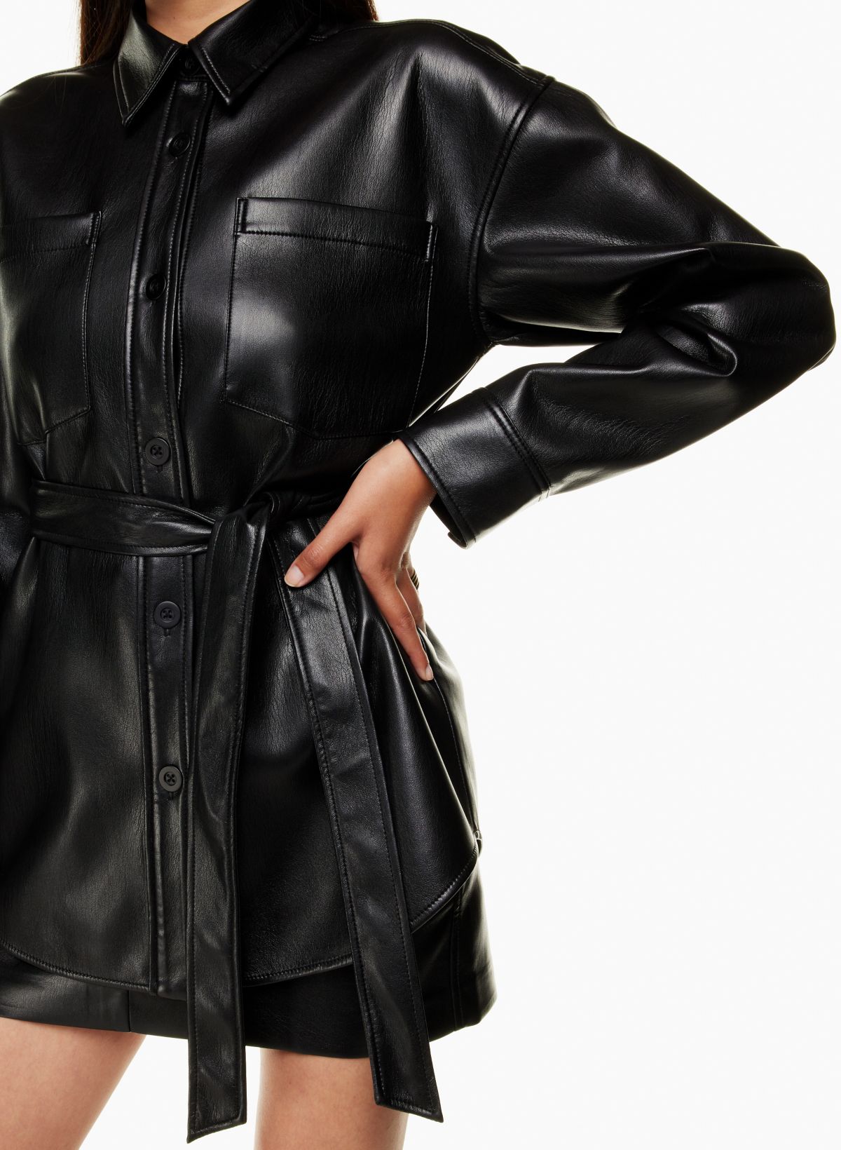 Ava - Black Classic Leather
