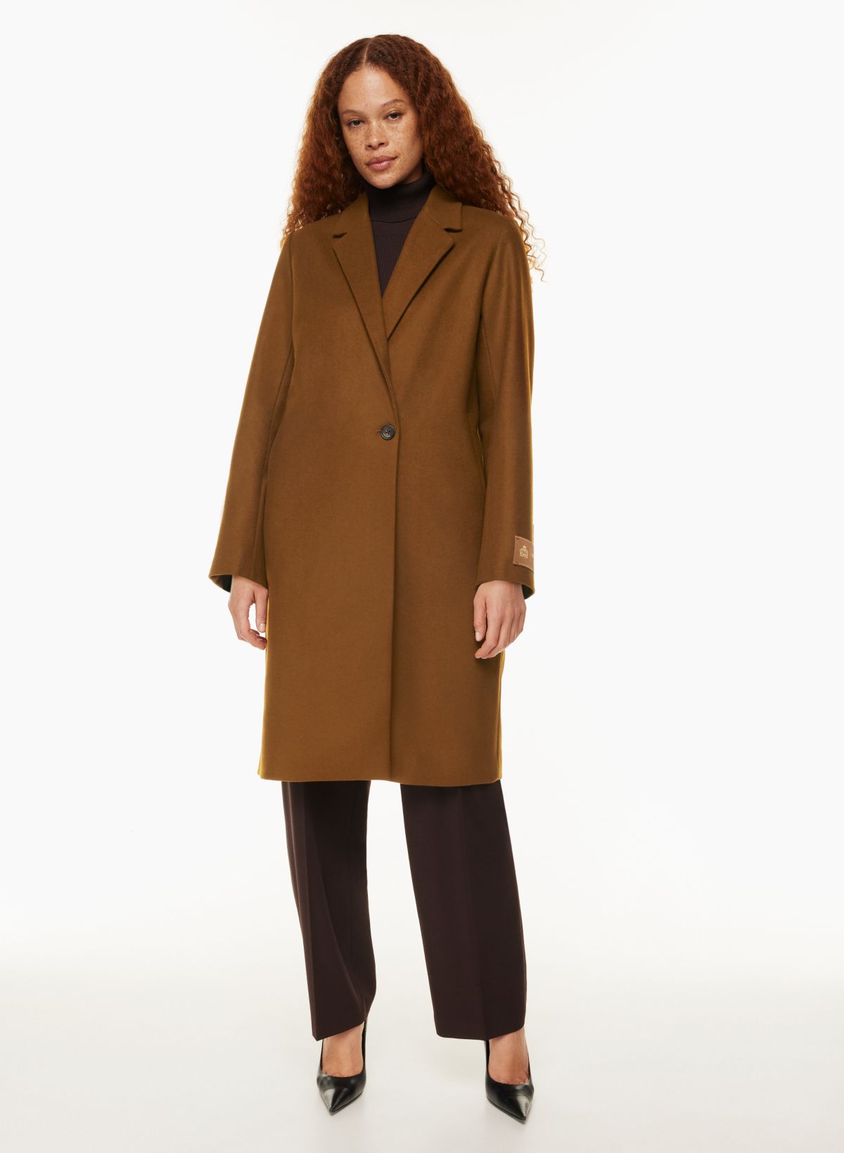 Camel sales coat aritzia