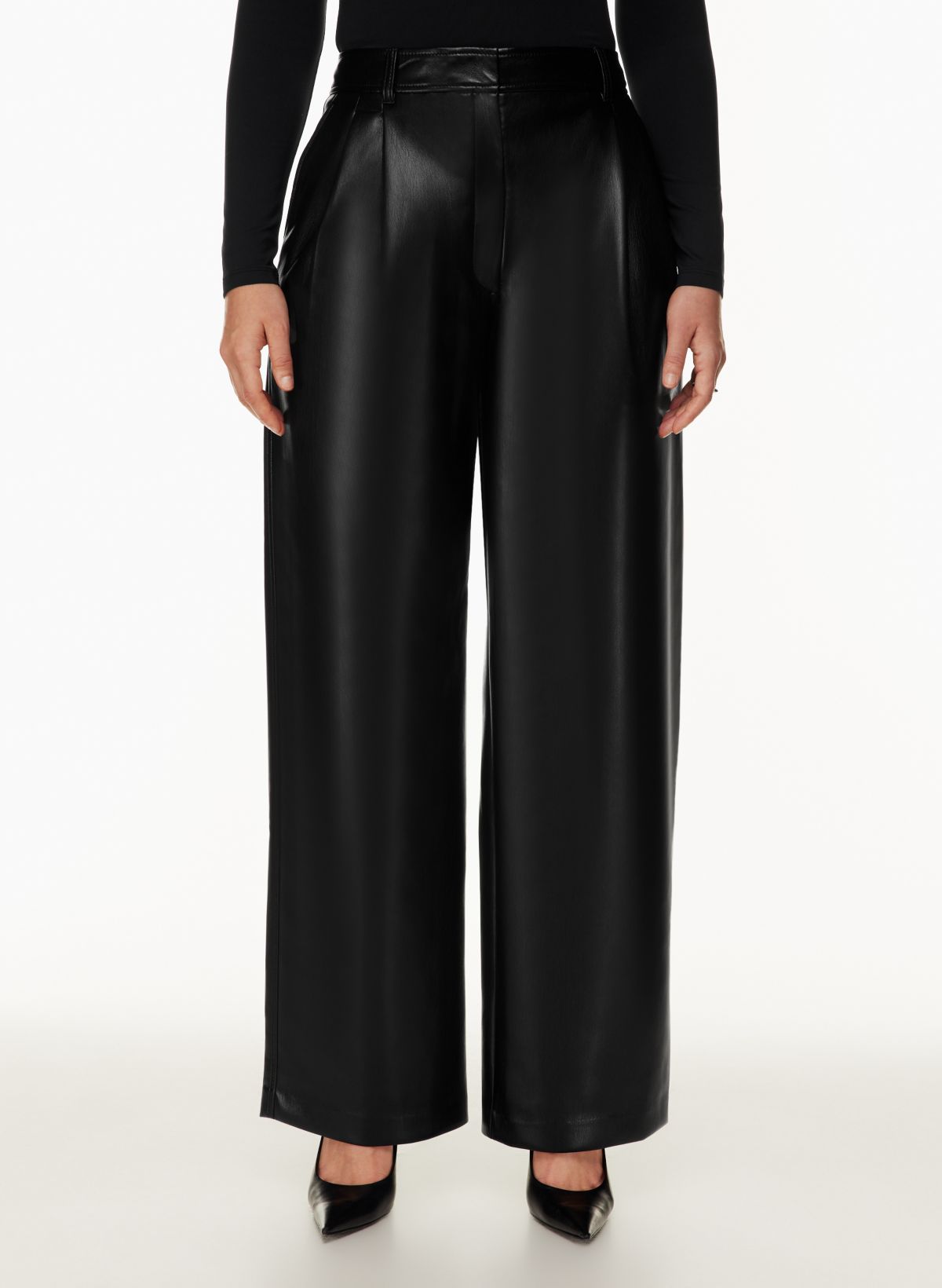 Babaton PLEATED SATIN PANT