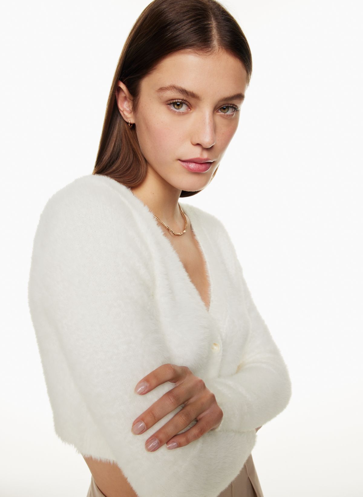 Aritzia white cardigan sale