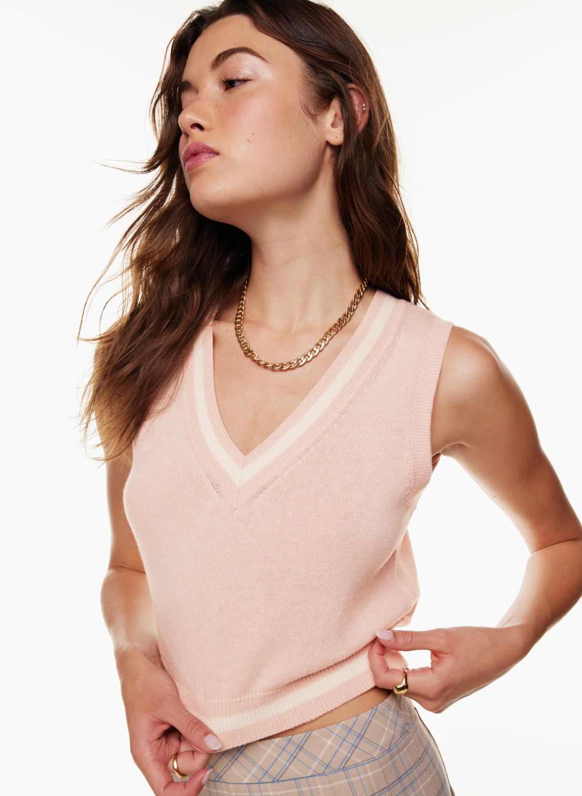 Addison V Neck Sweater Vest – Princess Highway