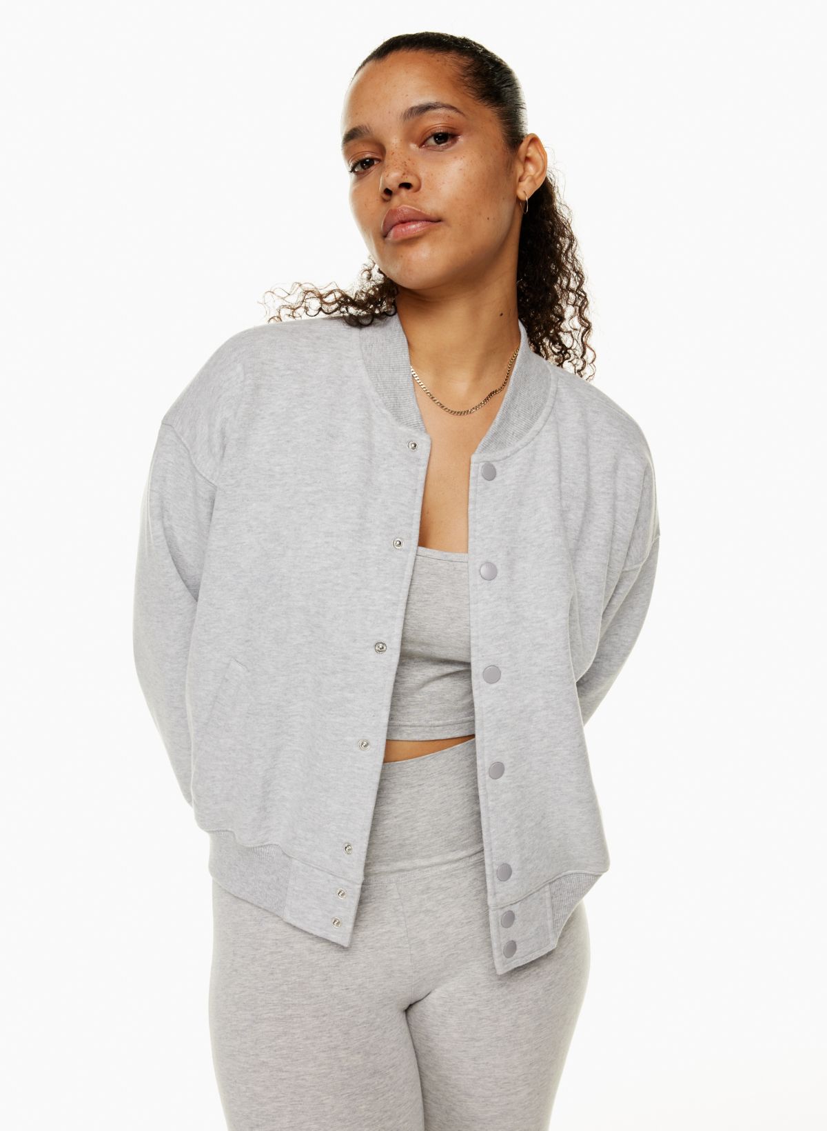 Tna COZY FLEECE BOYFRIEND BOXY CARDIGAN | Aritzia US