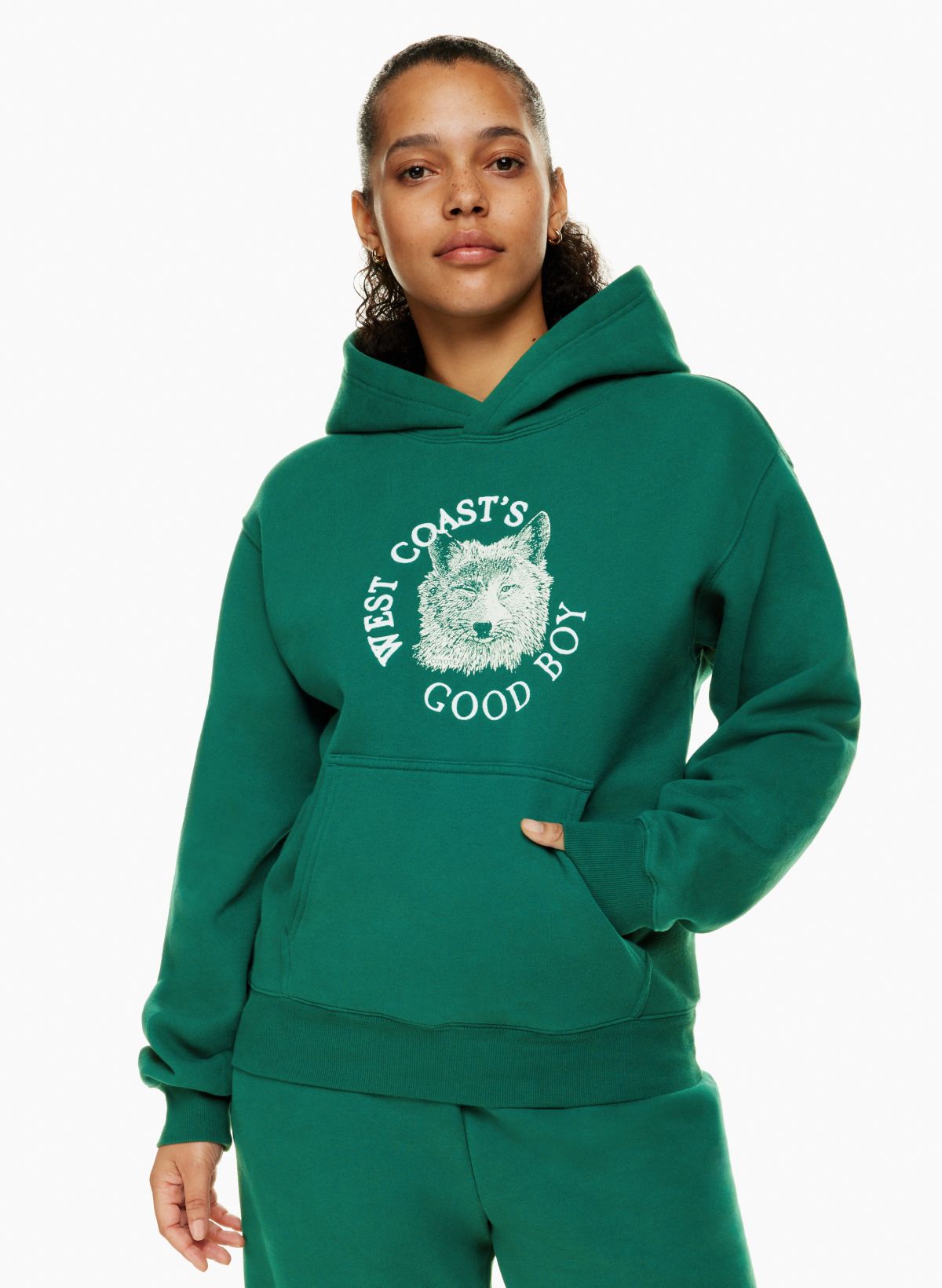 Tna COZY FLEECE PERFECT HOODIE | Aritzia US