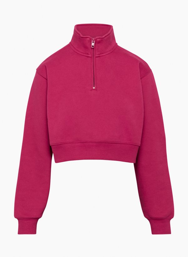 New Cozy Fleece Perfect ¼ Zip Sweatshirt