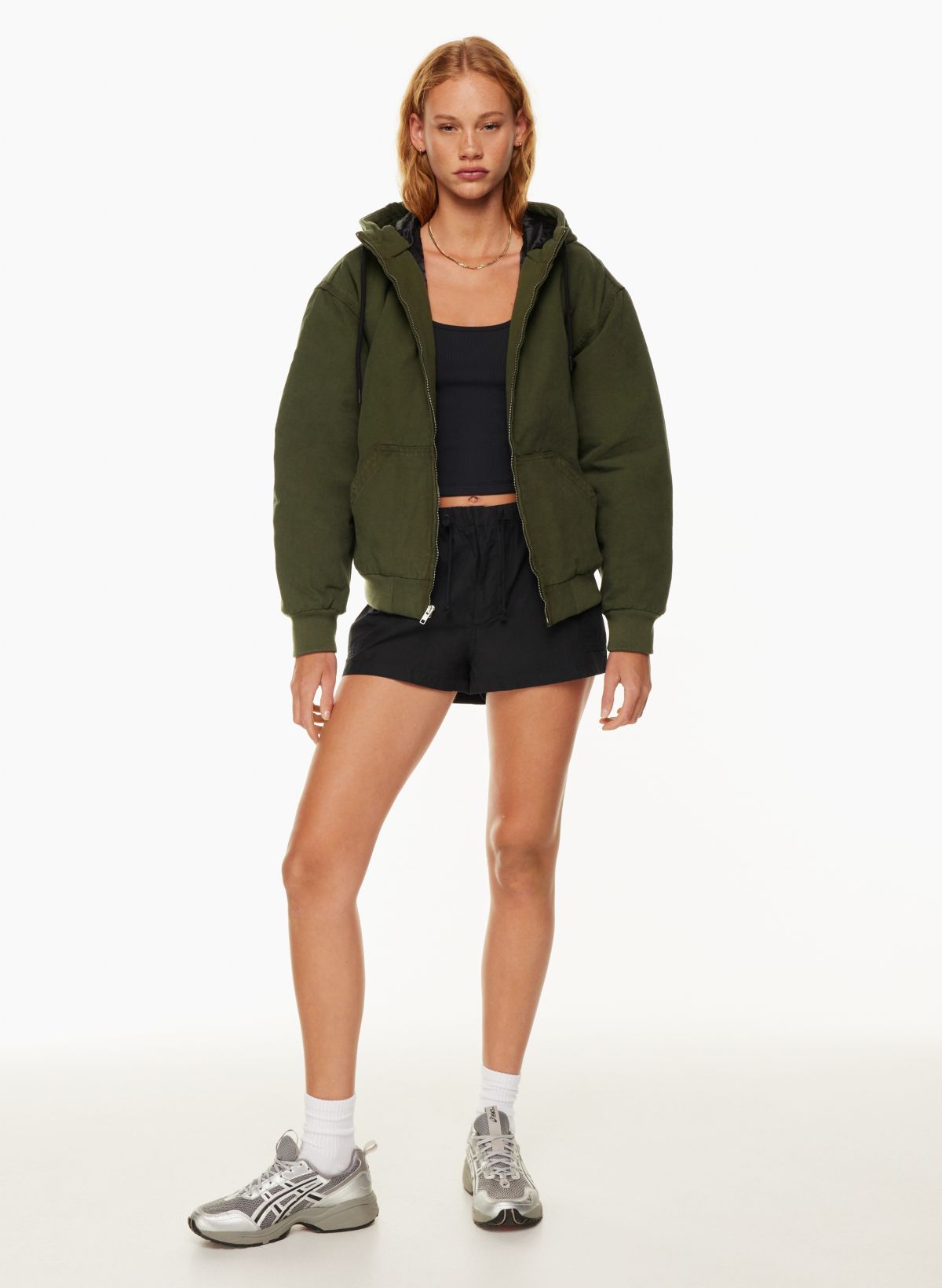 Aritzia cropped sales puffer