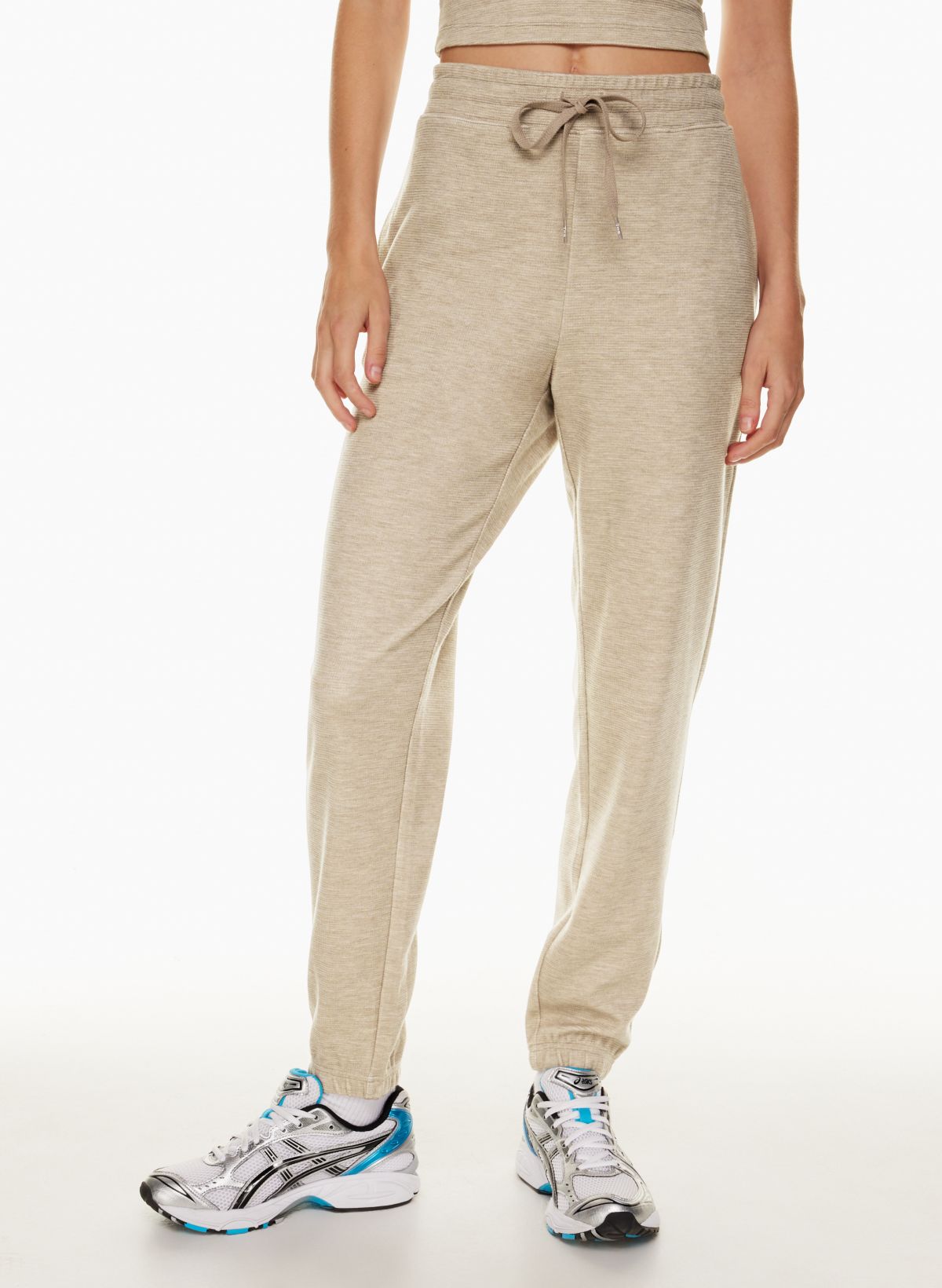 Women's Clearance Thermal Waffle Snap Jogger made with Organic Cotton