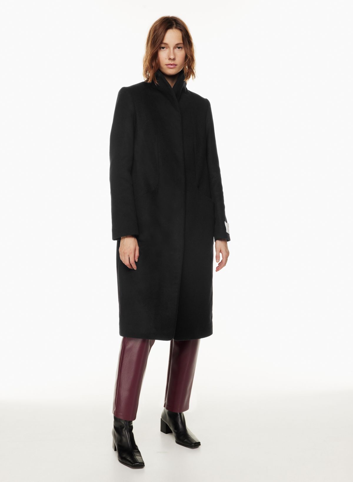 Aritzia black hot sale wool coat