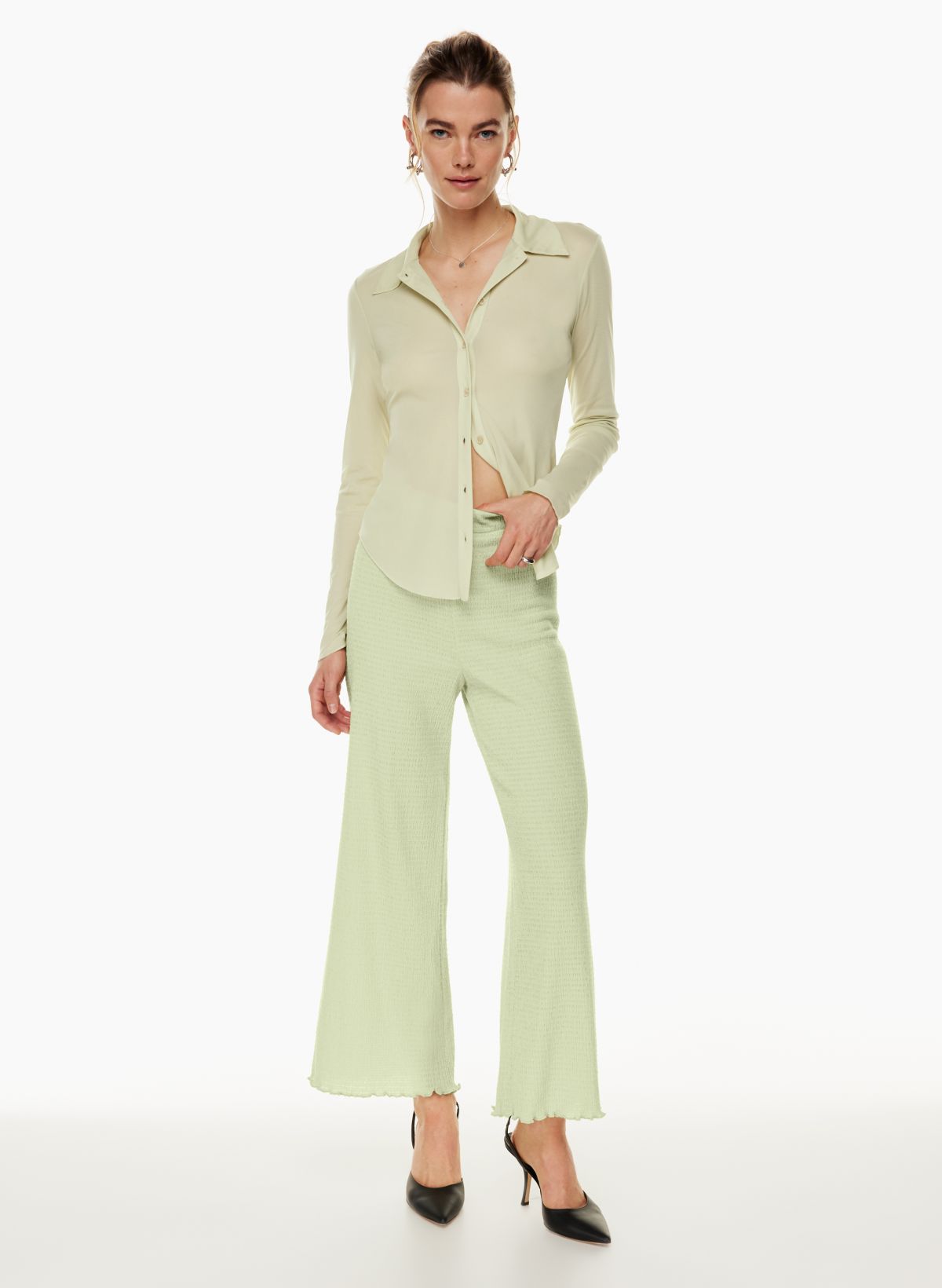 Capri Pant in Light Linen – Butter Studio