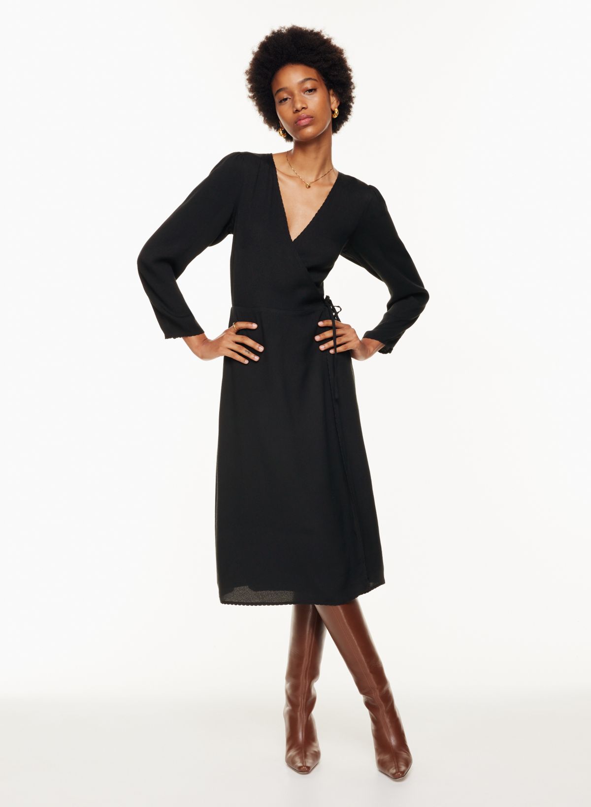 Aritzia long sleeve dress sale